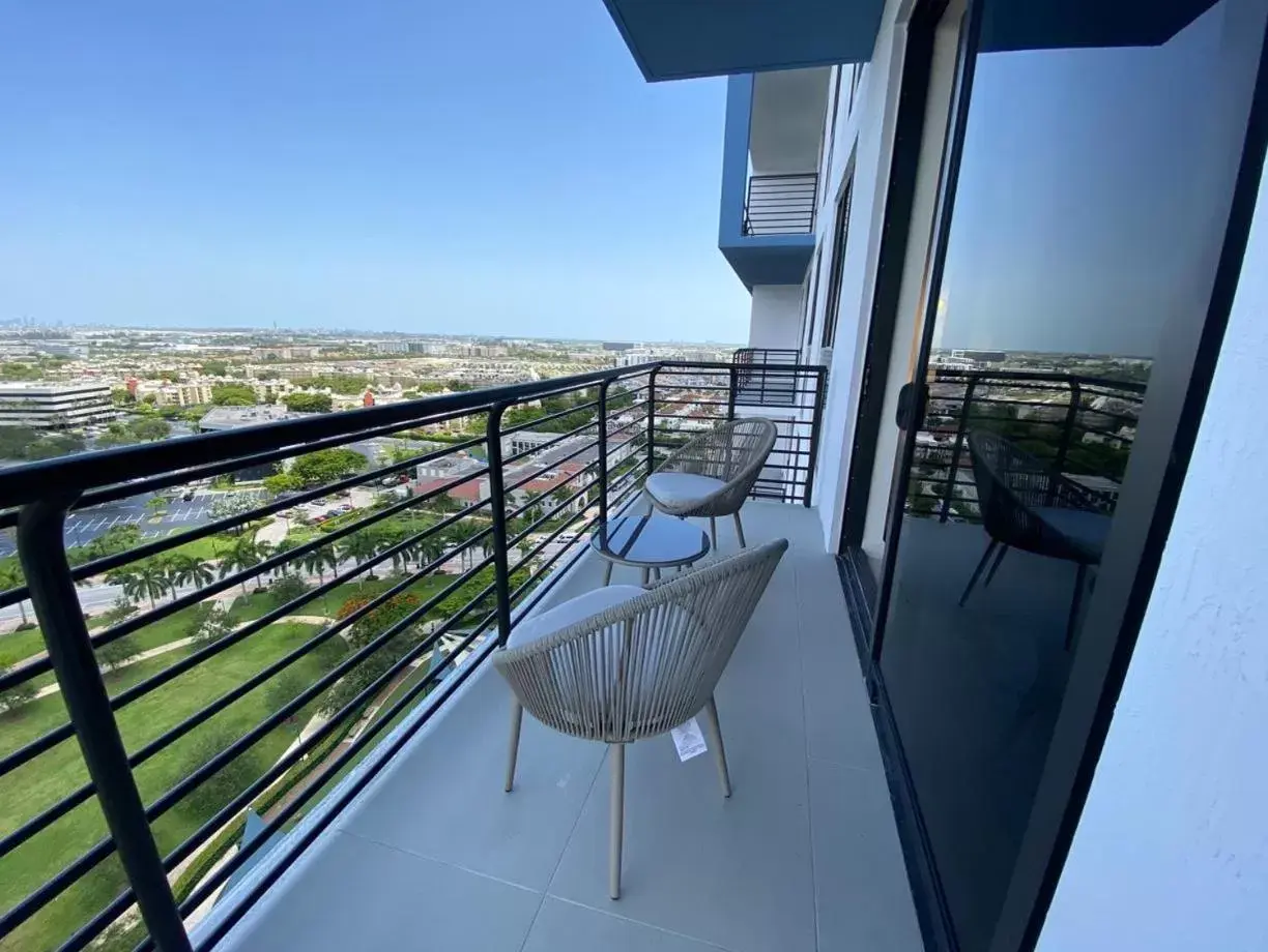 Balcony/Terrace in Provident Grand Luxury Short-Term Residences