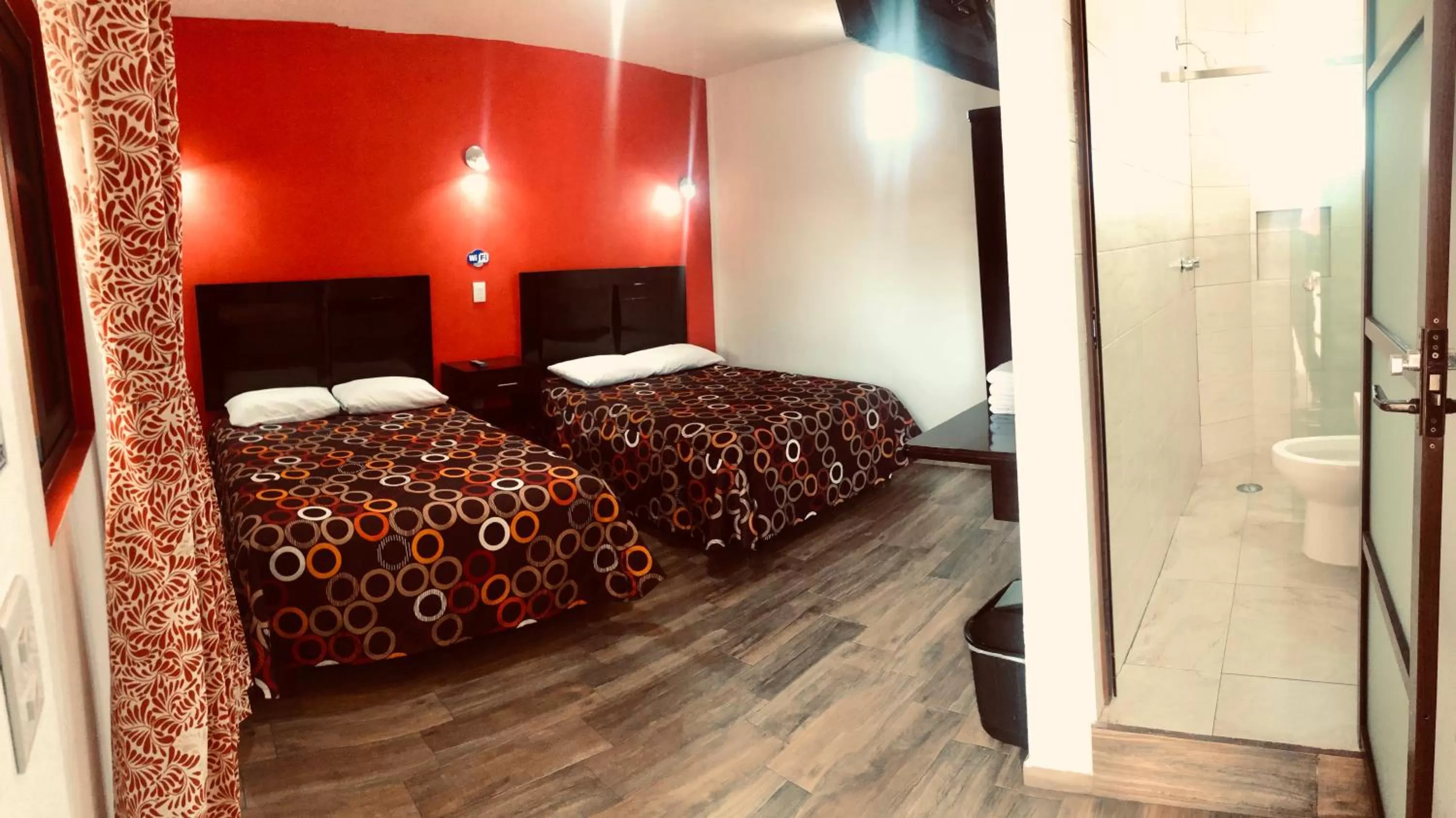 Photo of the whole room, Bed in HOTEL LA GRAN MANZANA