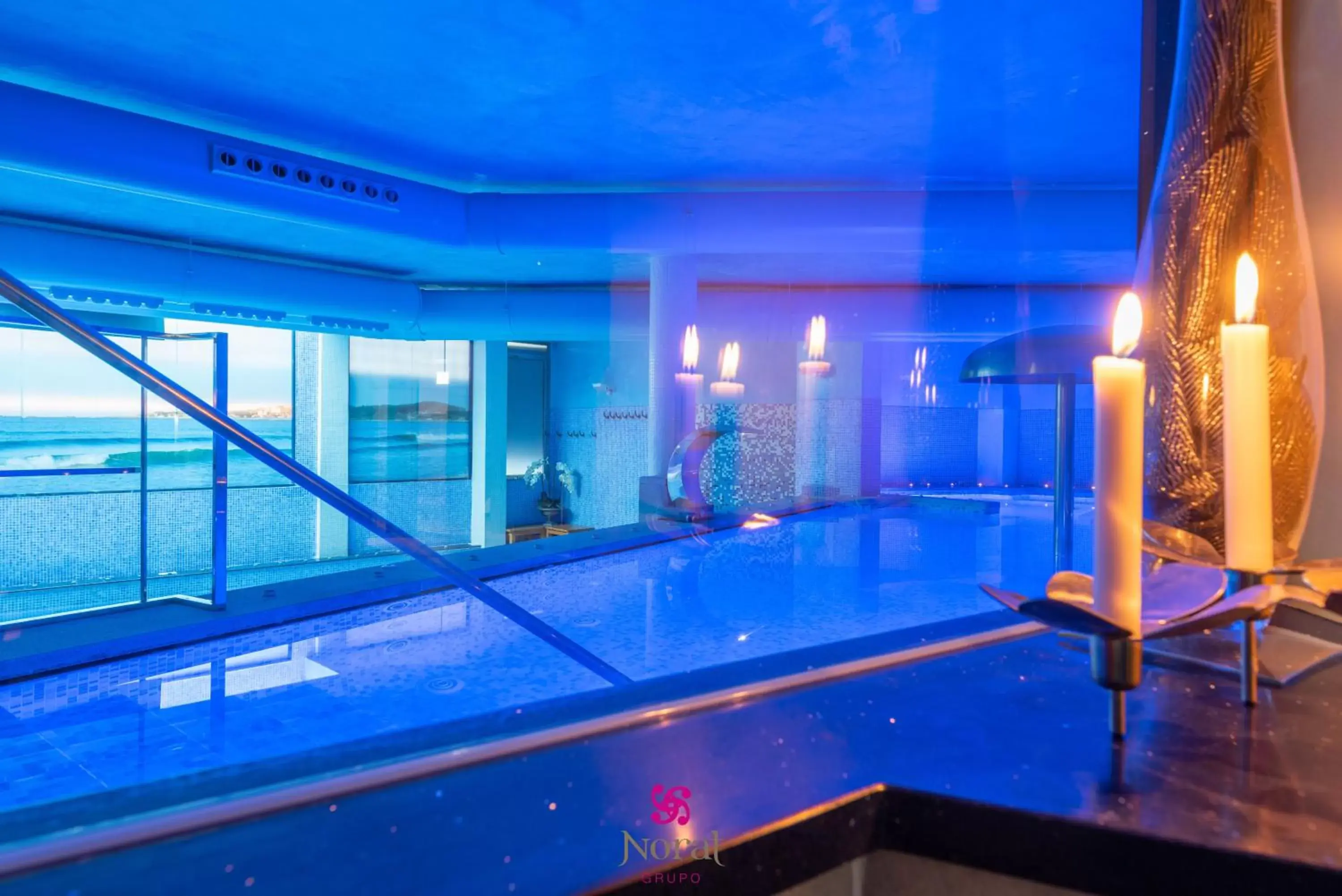 Hot Spring Bath, Swimming Pool in Hotel Norat Marina & Spa 4* Superior