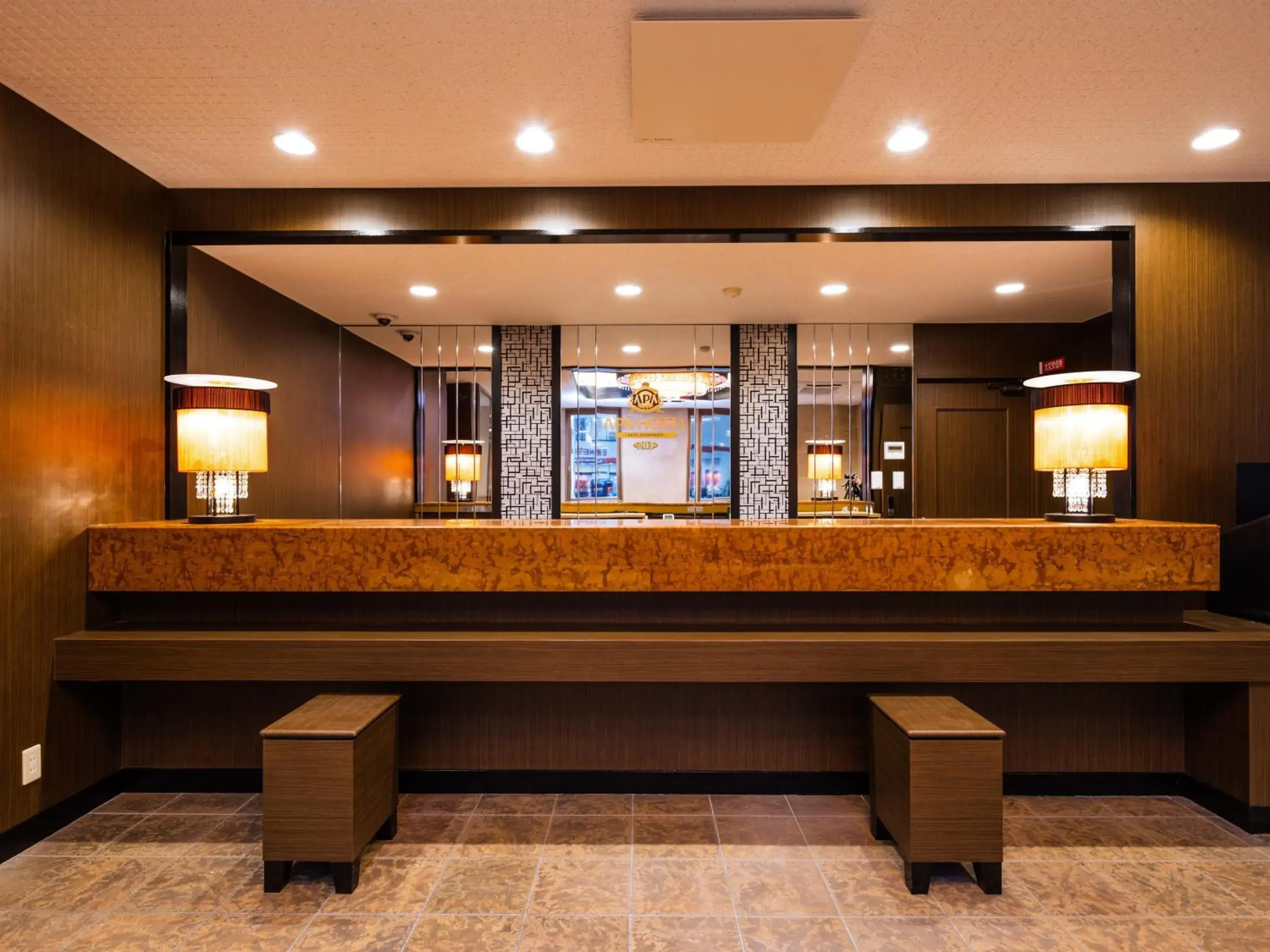 Lobby or reception, Lobby/Reception in Apa Hotel Akita-Senshukoen