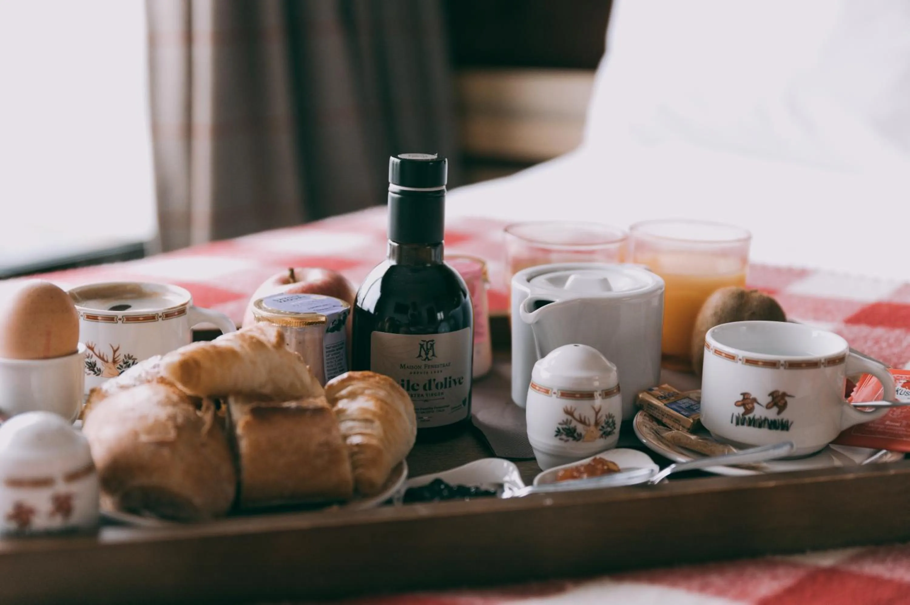 Breakfast in Hôtel Alpen Ruitor