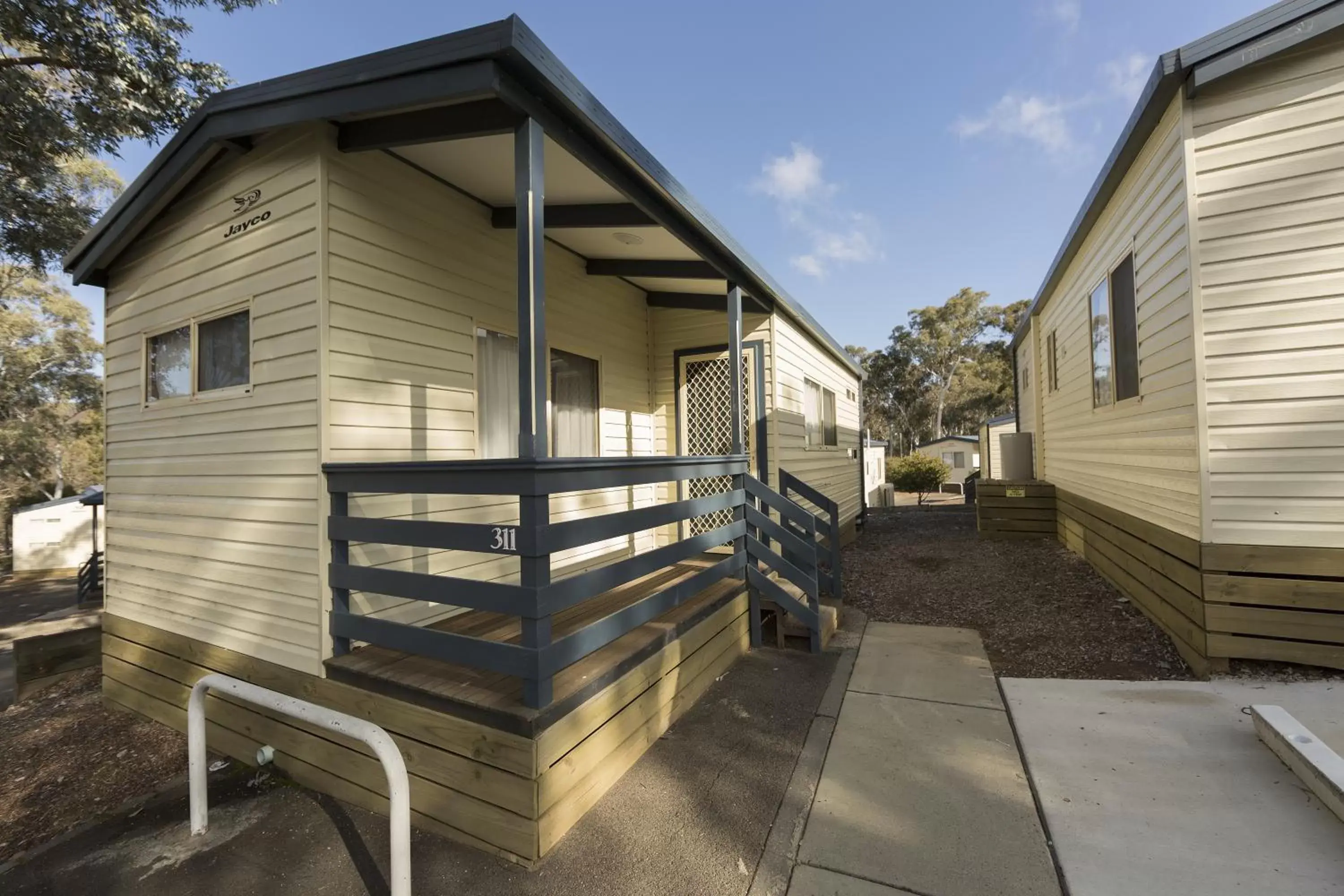 Balcony/Terrace in Alivio Tourist Park Canberra