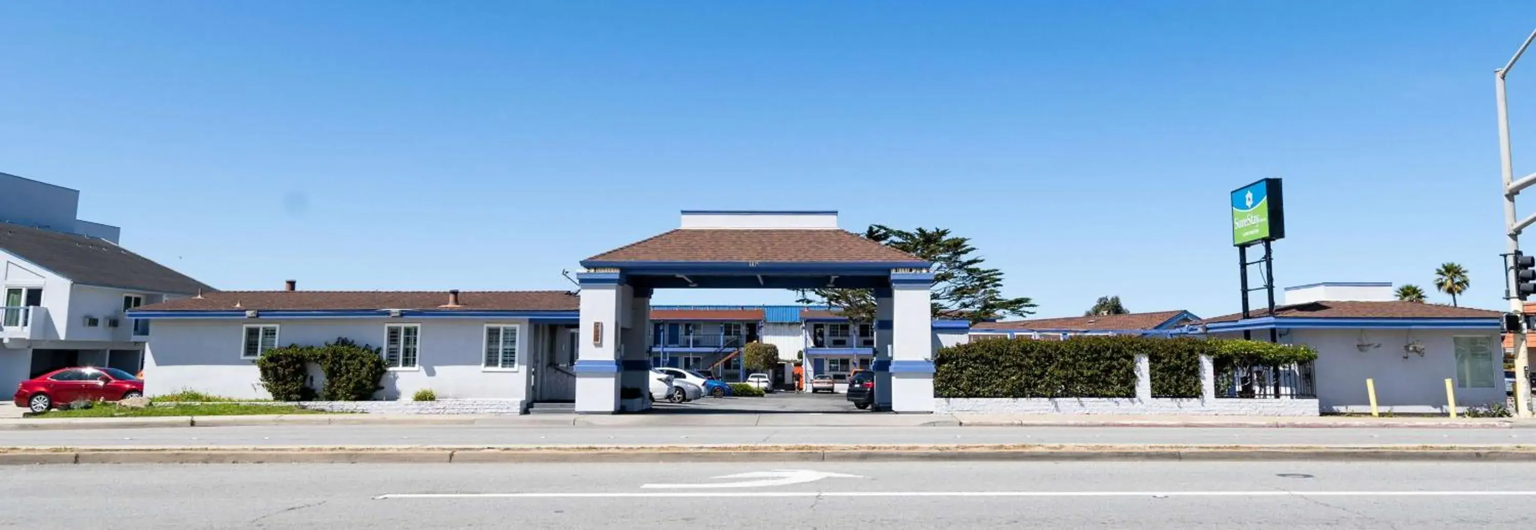 Property Building in SureStay Hotel by Best Western Seaside Monterey