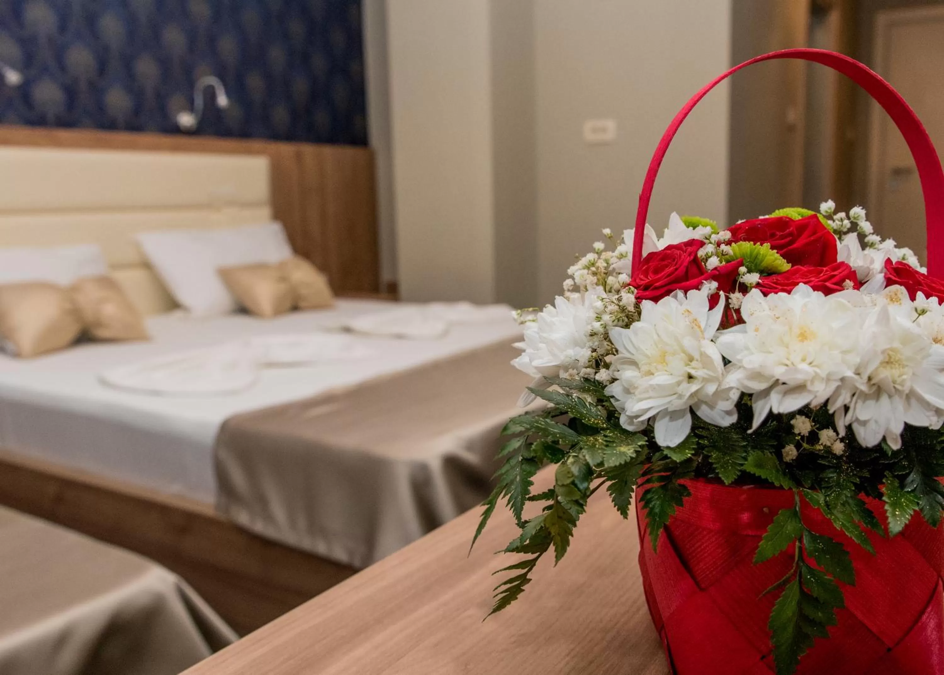 Decorative detail, Bed in Hotel Crnogorska Kuća