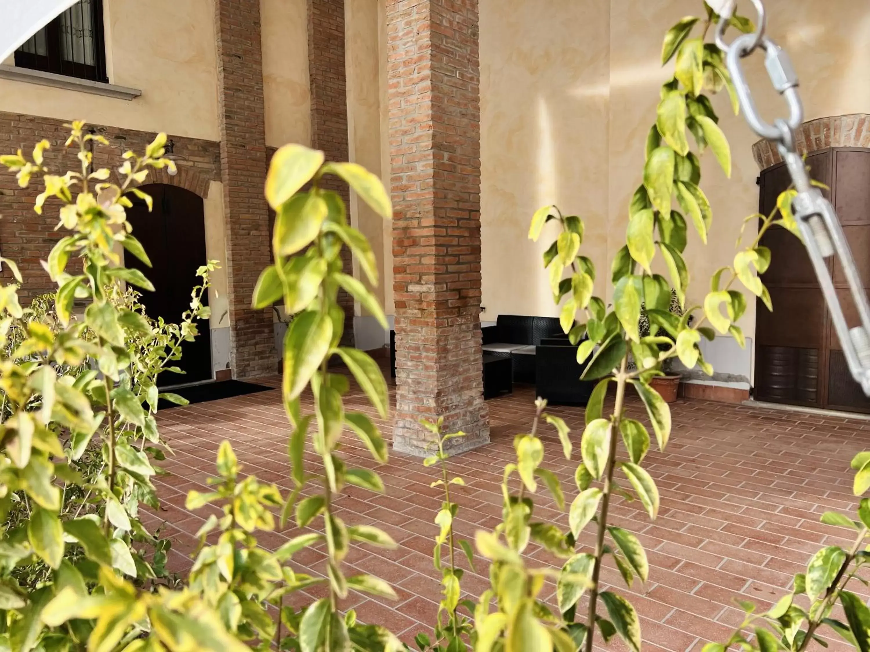 Patio in Agriturismo Sabidor