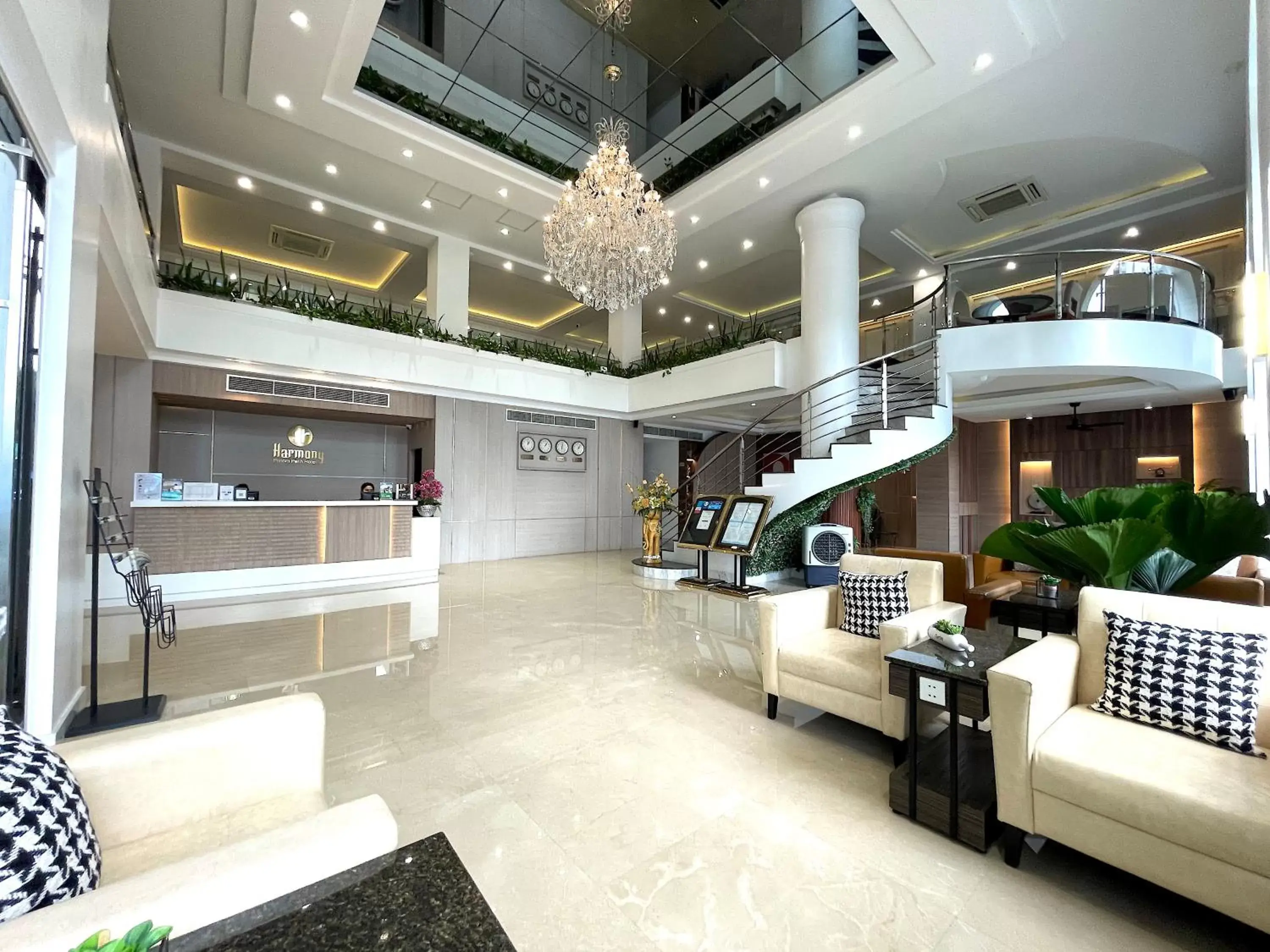 Lobby or reception, Lobby/Reception in Harmony Phnom Penh Hotel