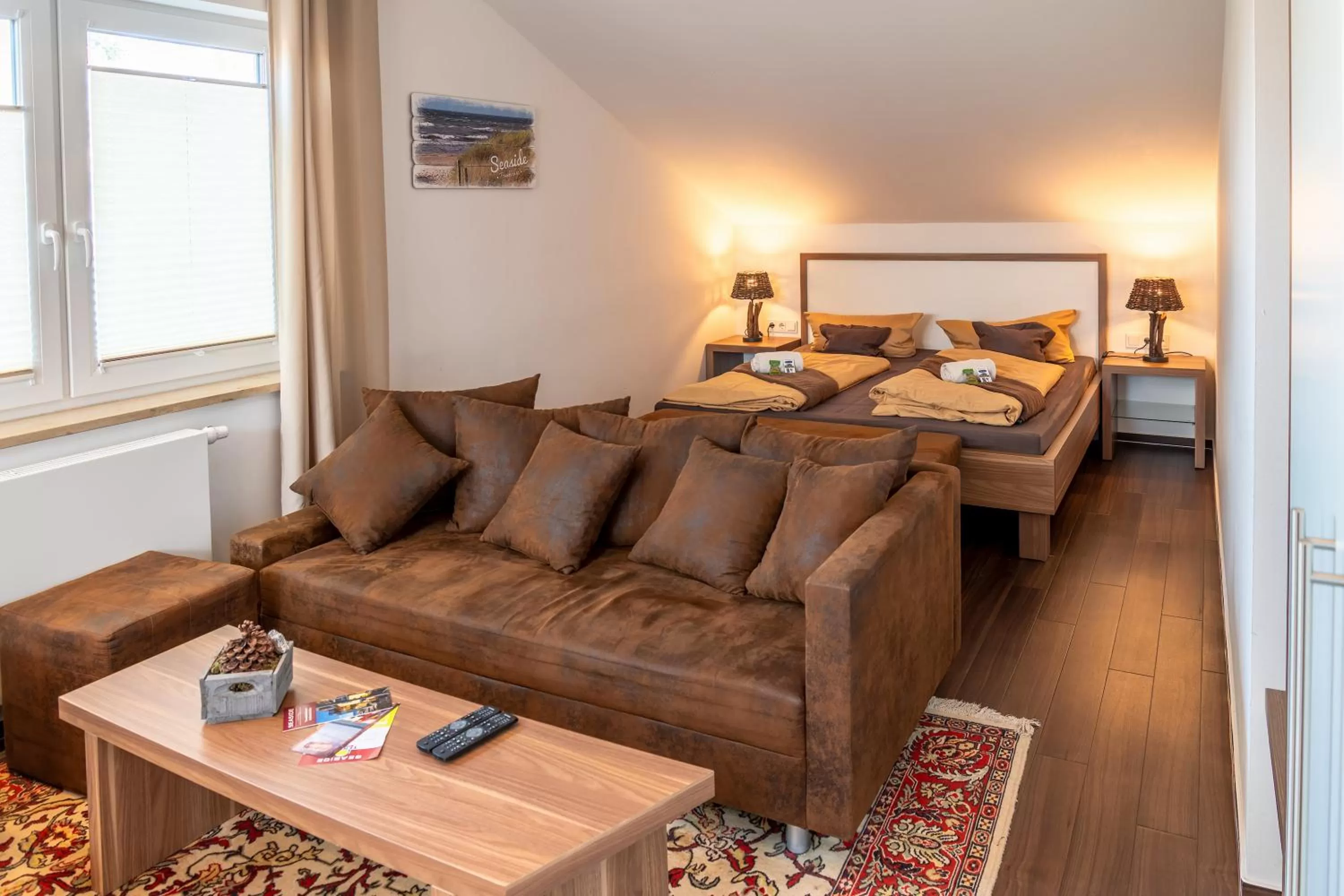 Photo of the whole room, Bed in Seaside-Townhouse