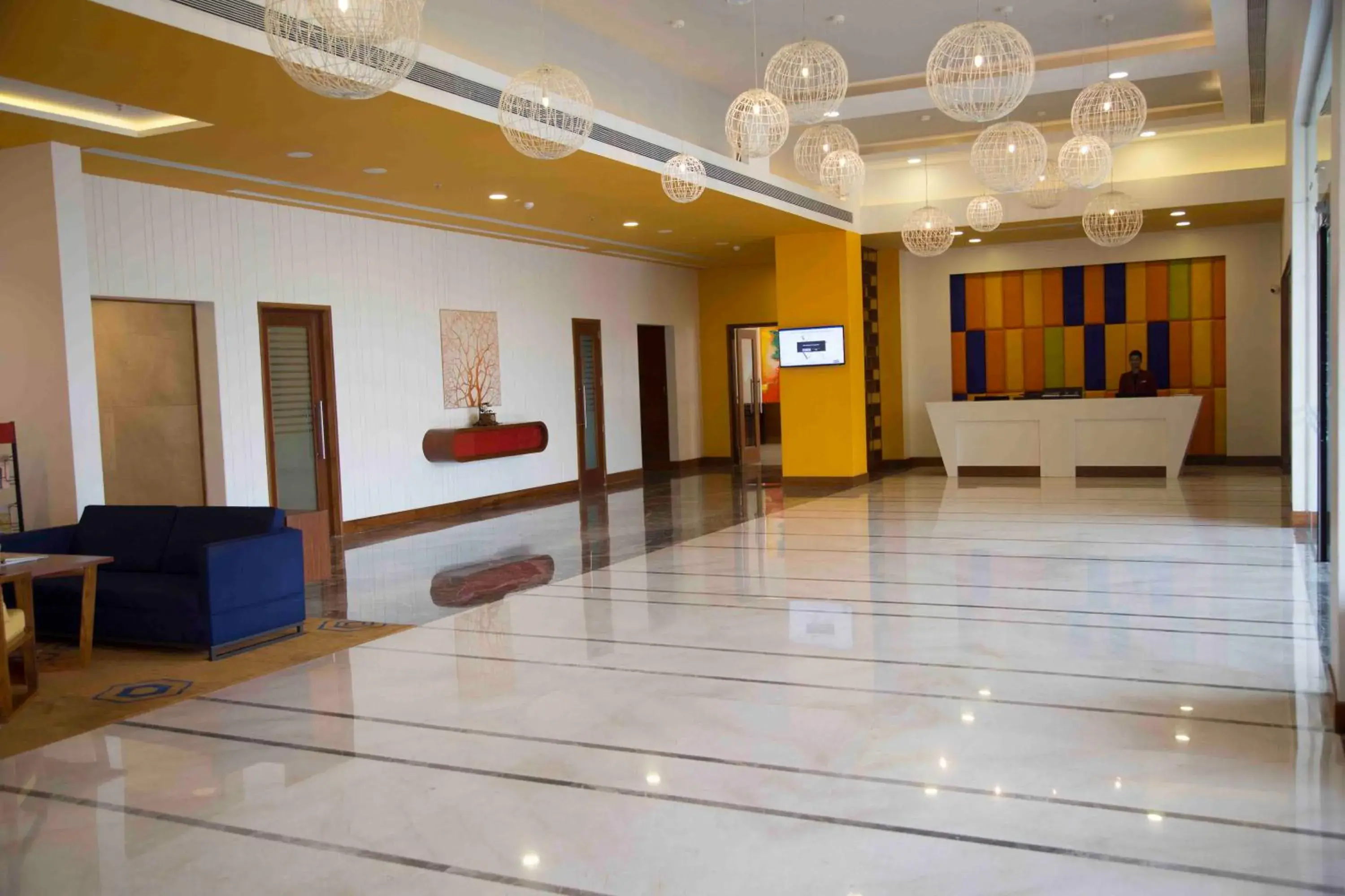 Lobby or reception in Kalyan Grand - a business hotel Lobby or reception in Kalyan Grand - a business hotel