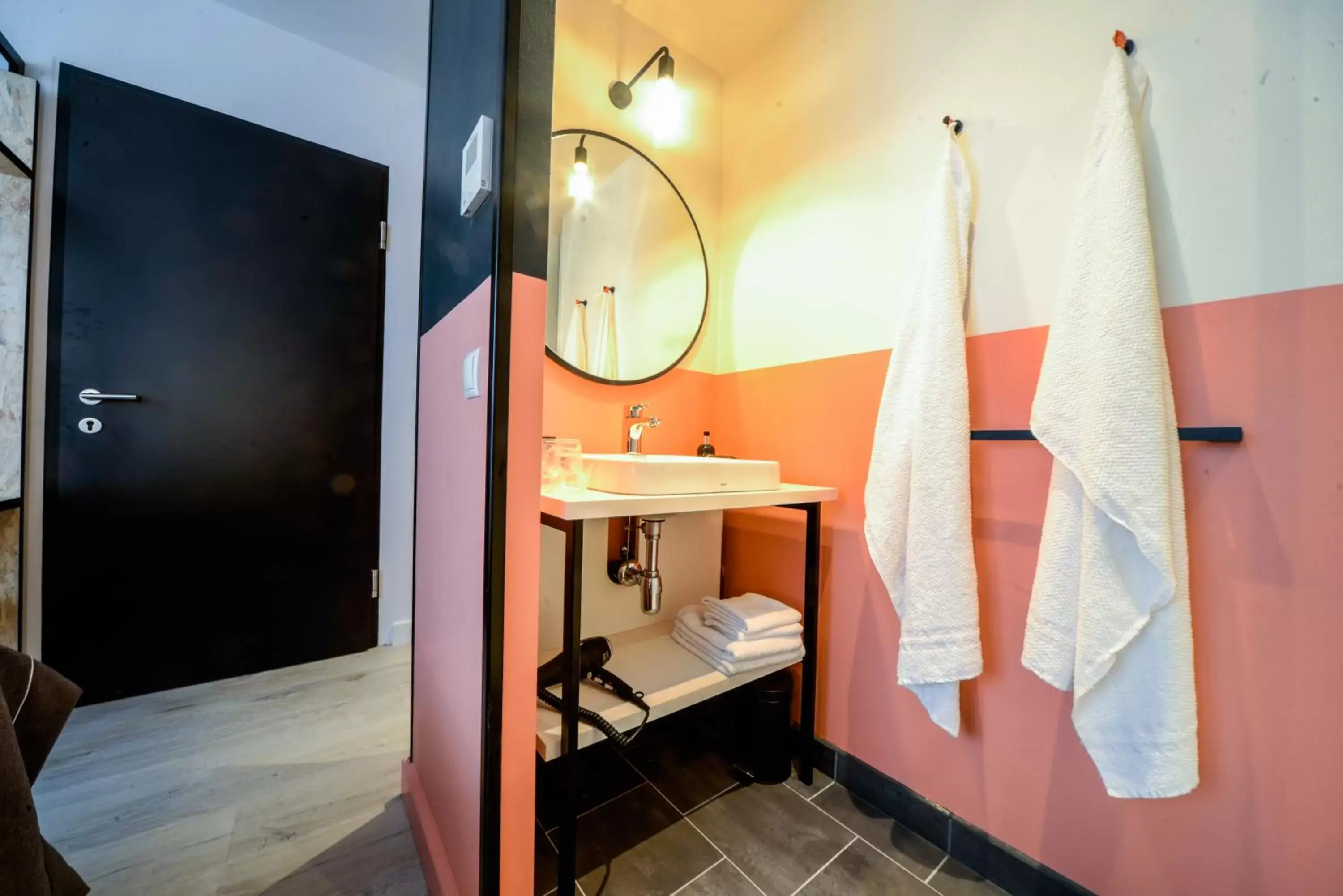 Bathroom in ibis Styles Wien Messe Prater