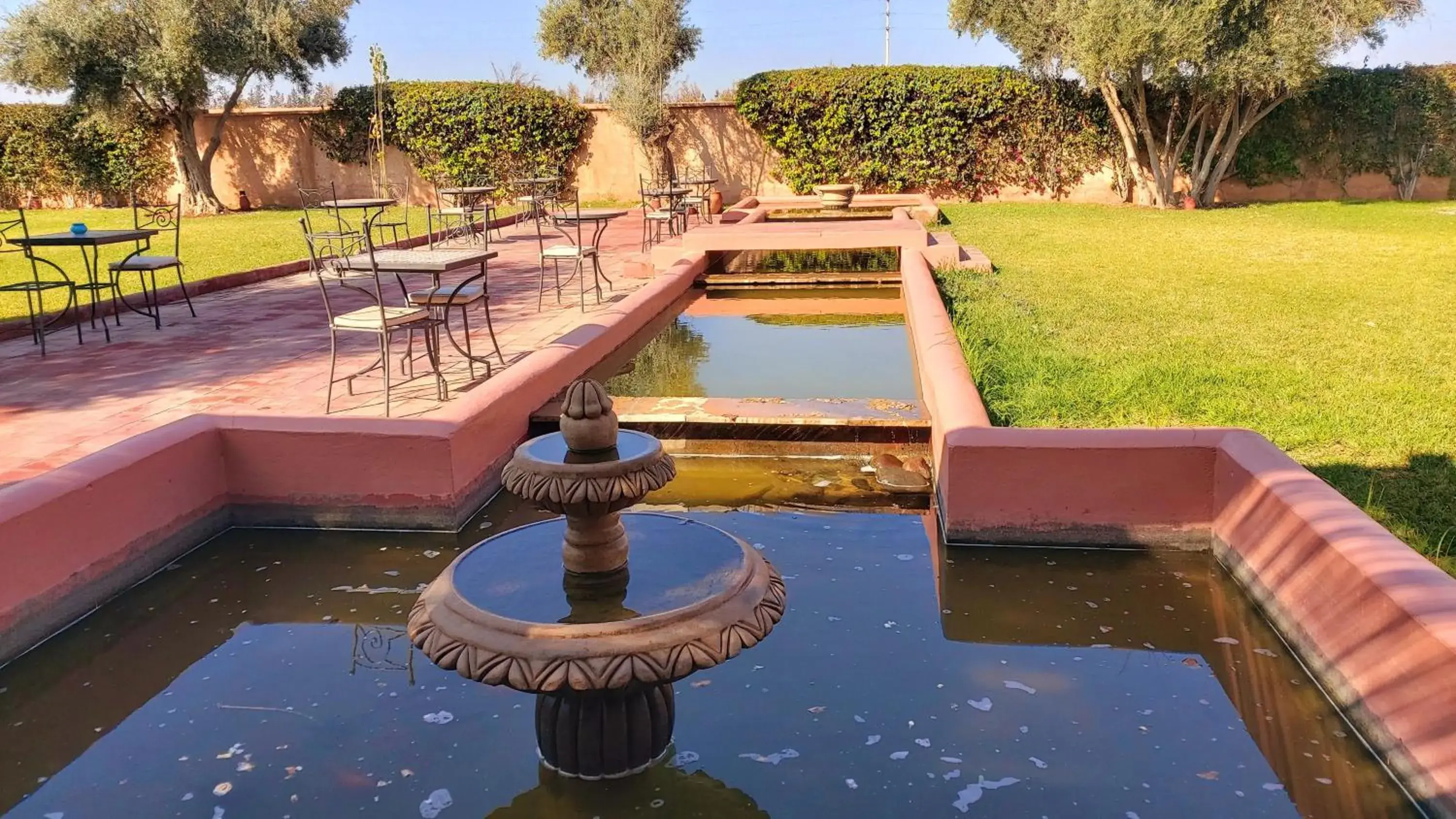 Patio, Pool View in La Maison Des Oliviers