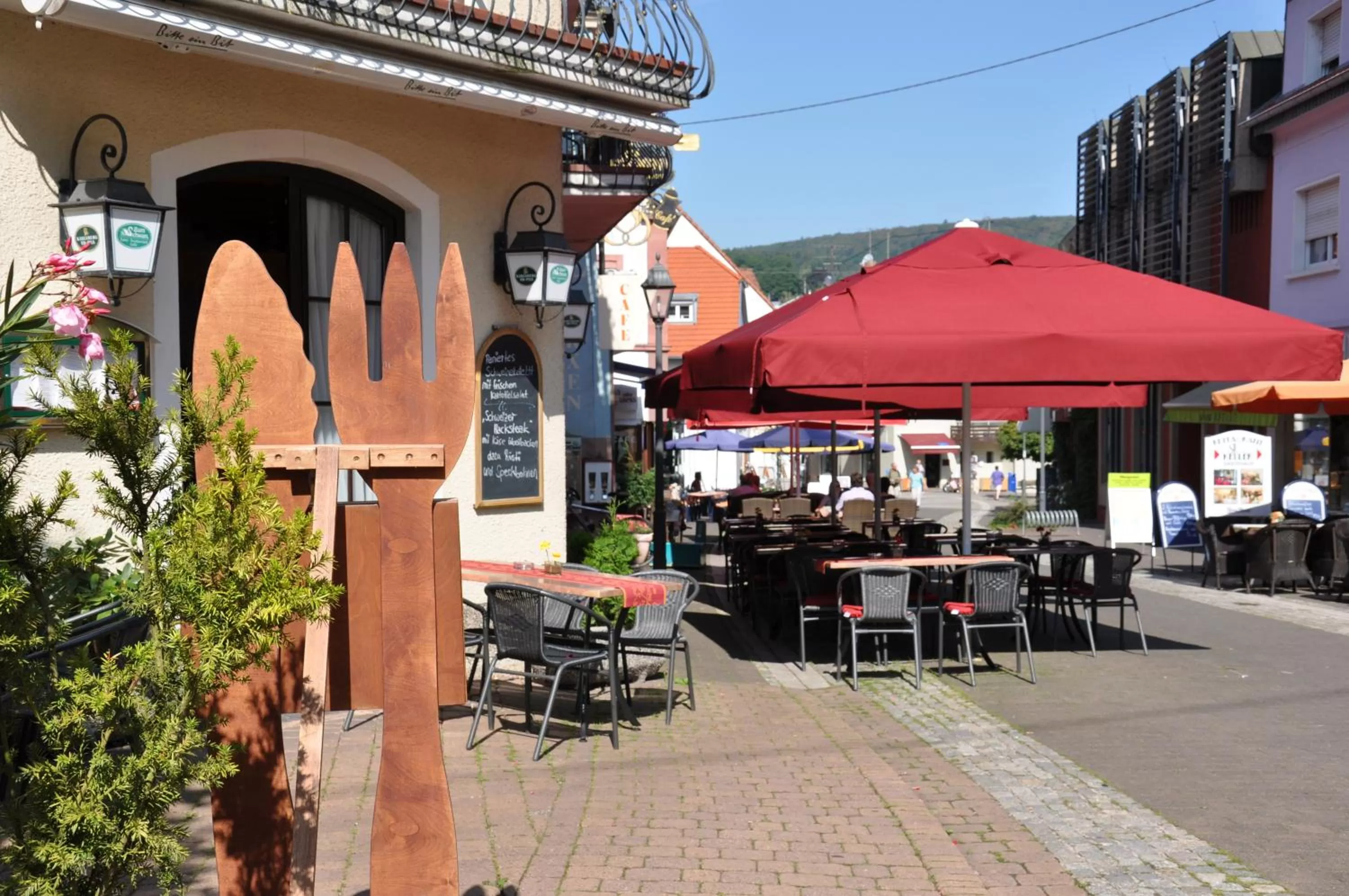 Property building in Hotel Restaurant Zum Schwan