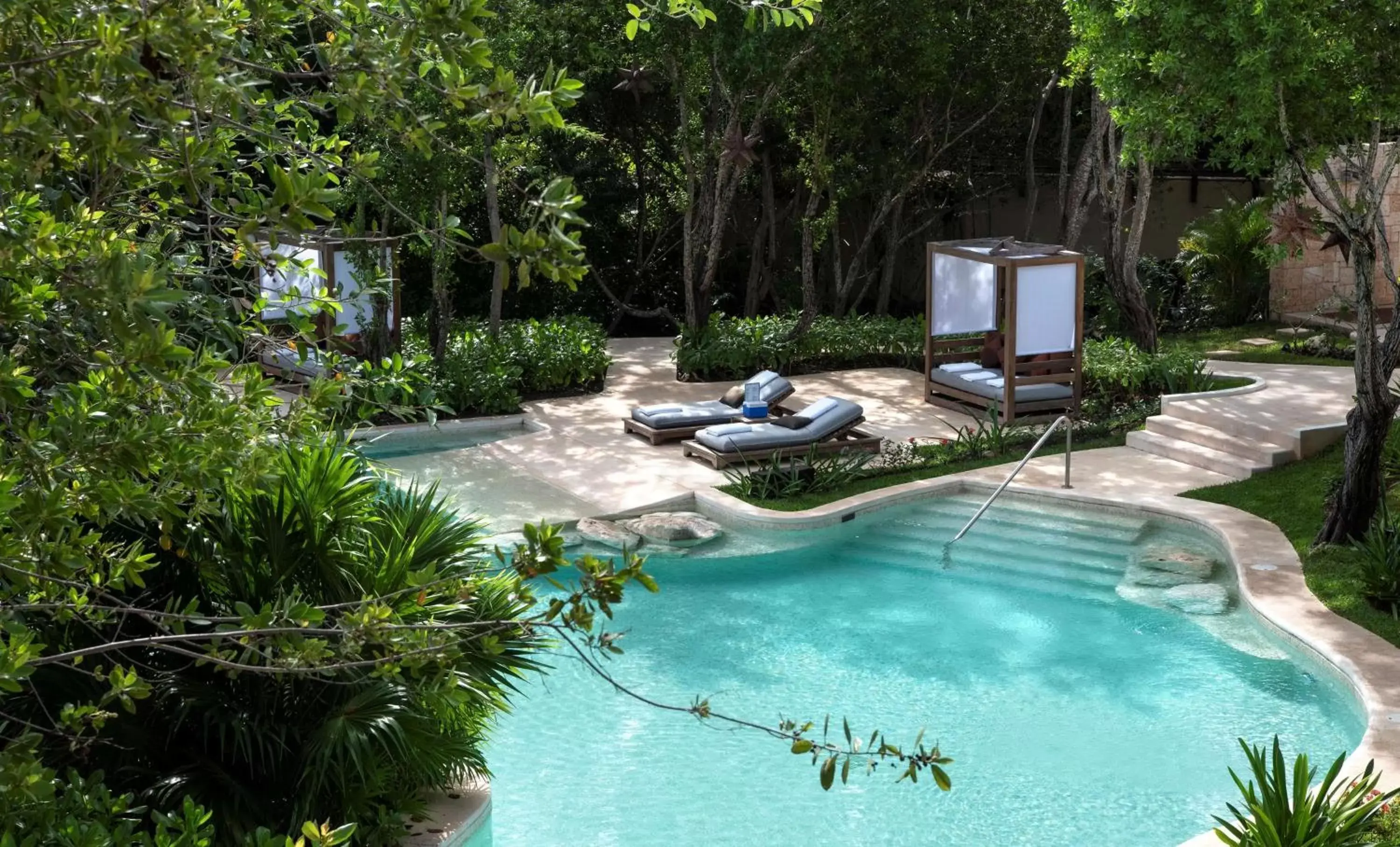 Pool view, Swimming Pool in Banyan Tree Mayakoba