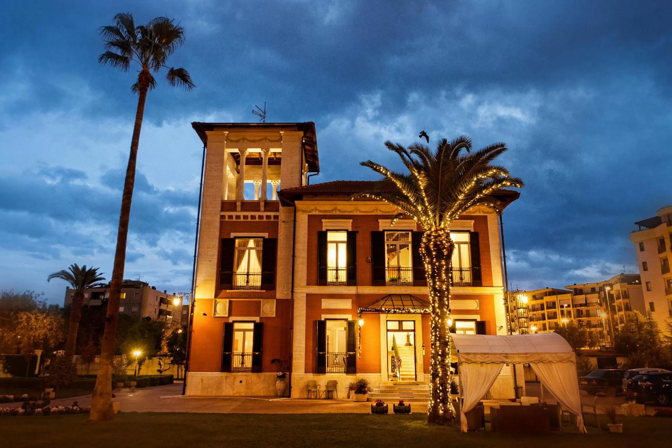Facade/entrance in Villa Pallotta Luxury B&B
