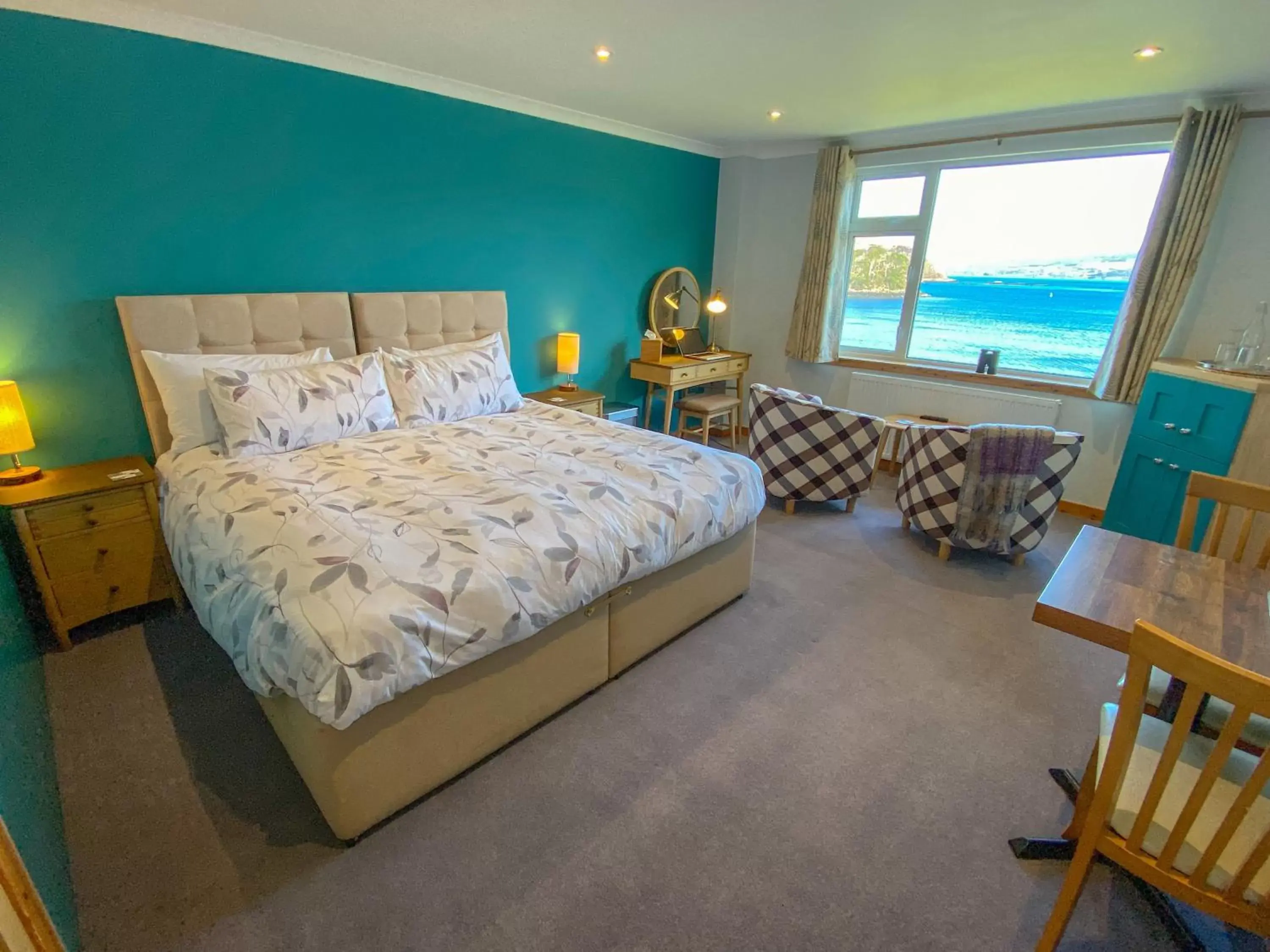 Bedroom, Bed in An-Airidh Bed & Breakfast Portree