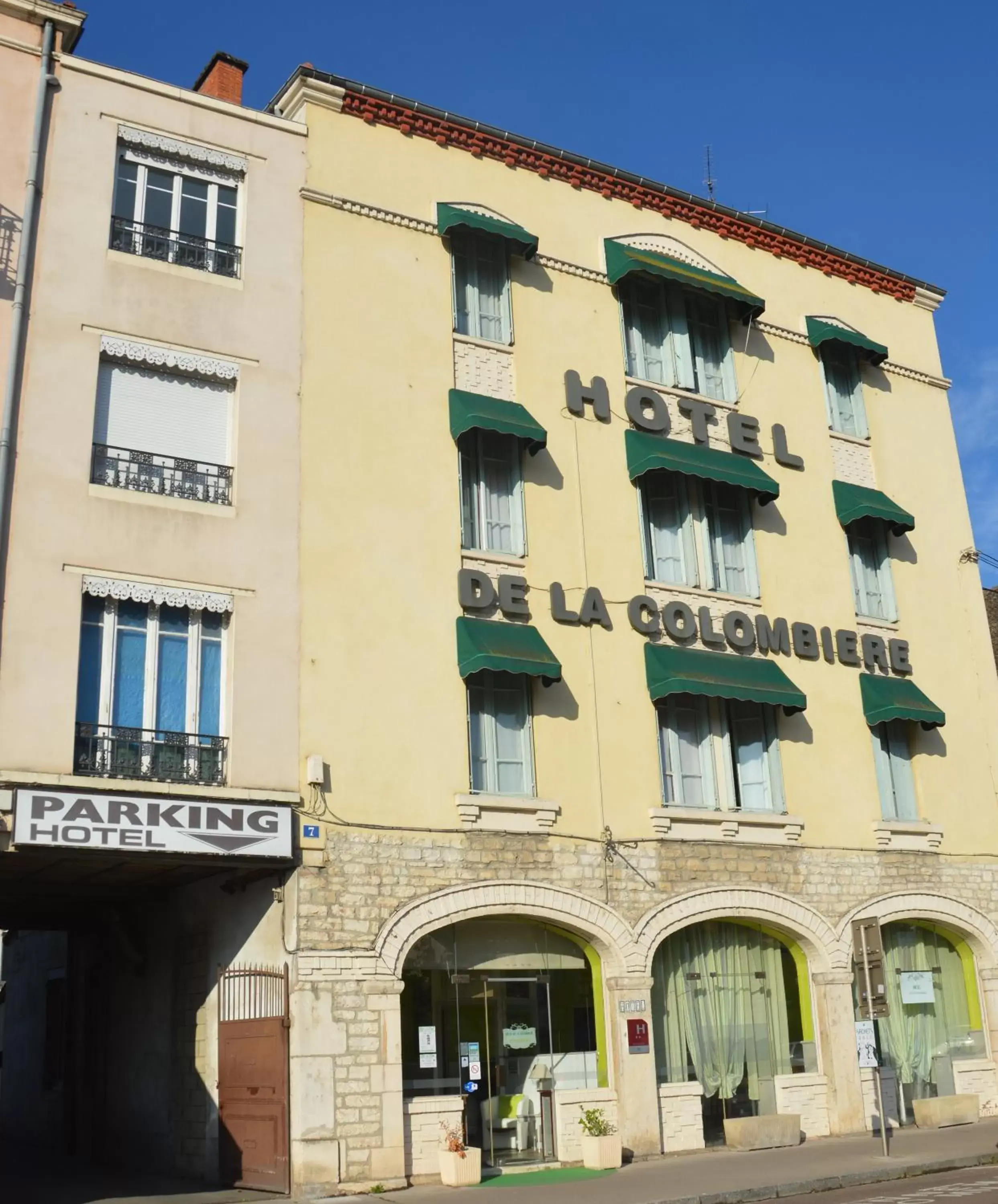 Facade/entrance, Property Building in Hôtel de la Colombière