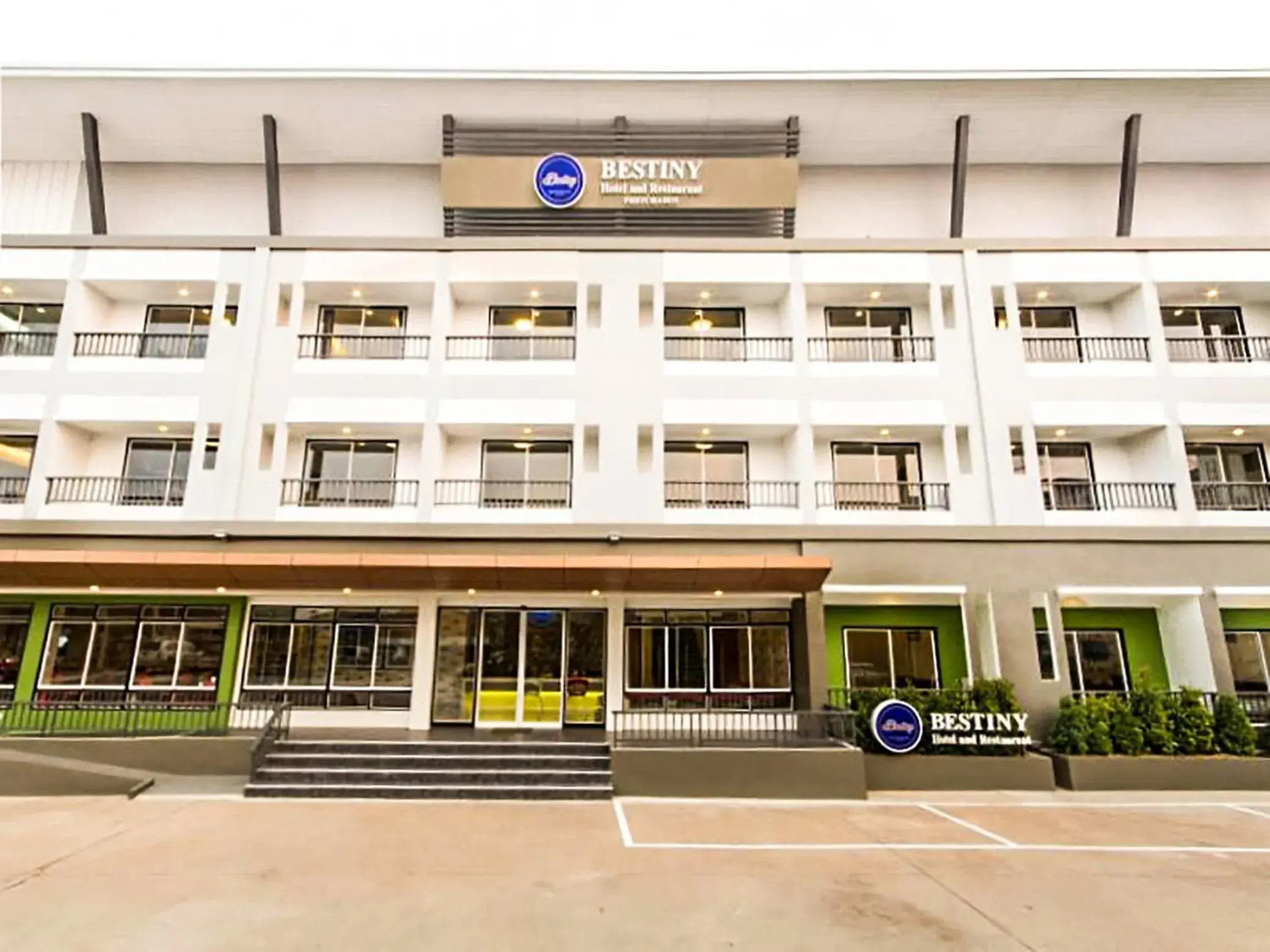 Property building in Bestiny Hotel & Restaurant Phetchabun Property building in Bestiny Hotel & Restaurant Phetchabun