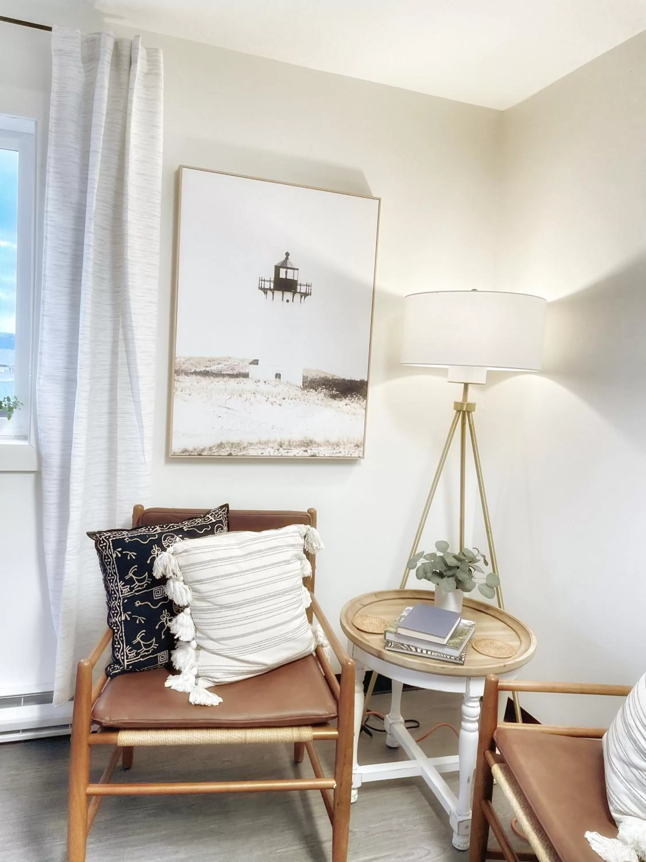 Seating area in The Shack Inn