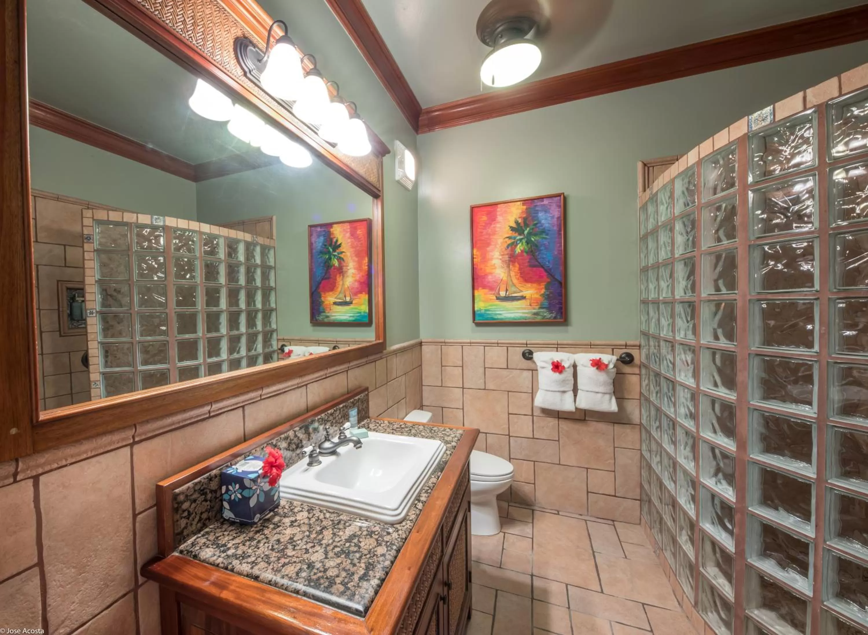 Bathroom in Coco Beach Resort