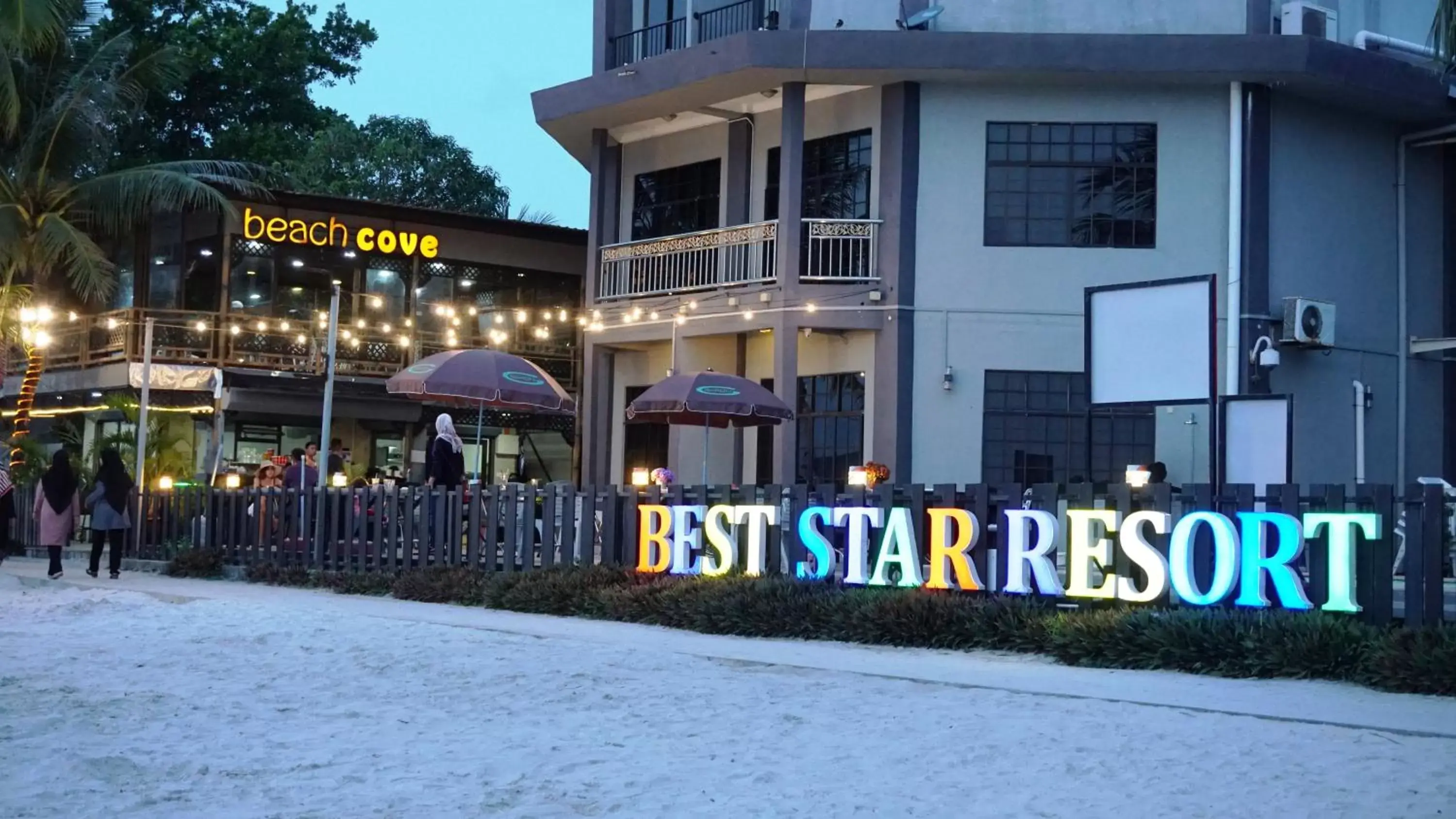 Beach, Property Building in Best Star Resort
