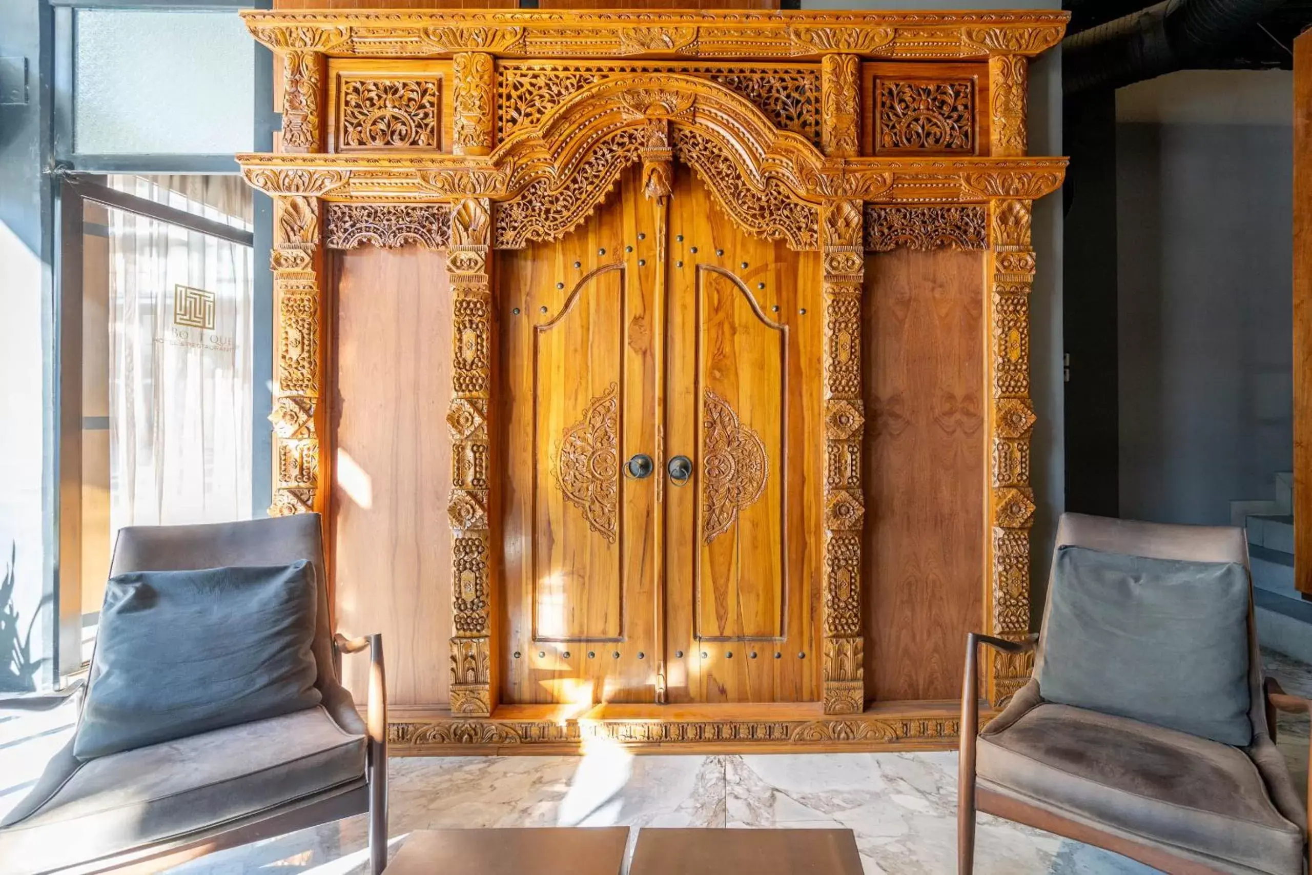 Lobby or reception in IT Boutique Hotel & Restaurant Lobby or reception in IT Boutique Hotel & Restaurant