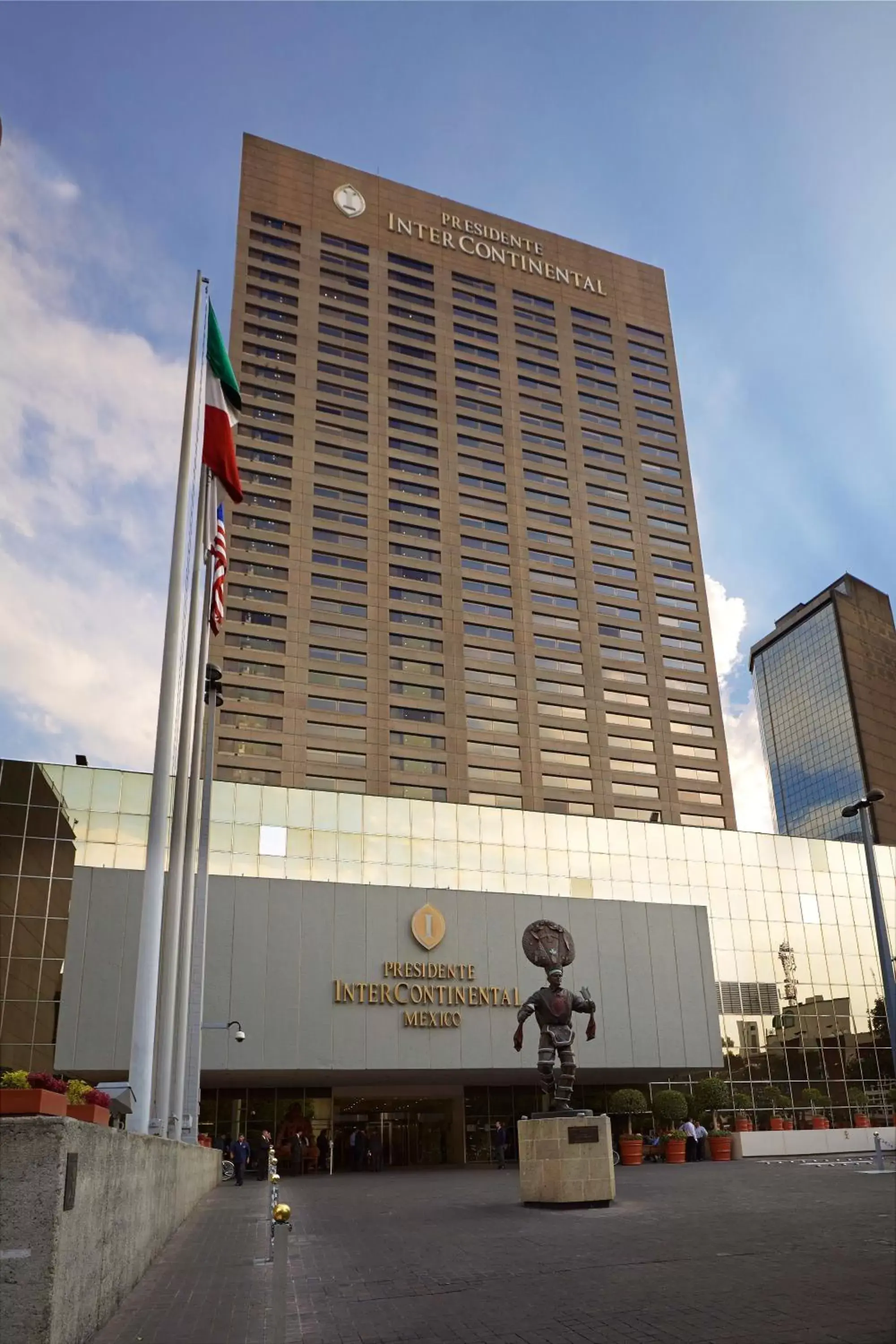 Property building in InterContinental Presidente Mexico City, an IHG Hotel
