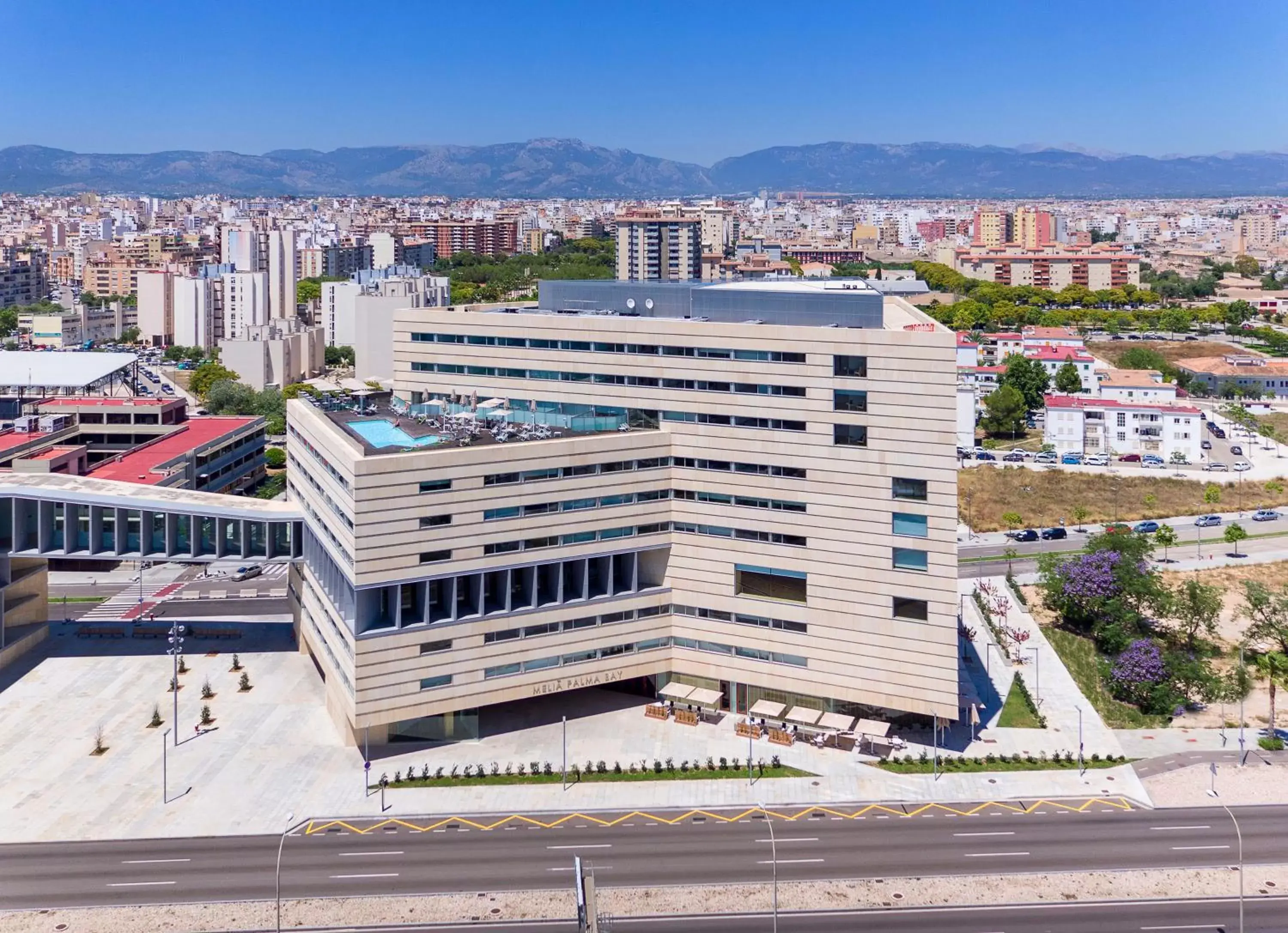 Facade/entrance, Bird's-eye View in Melia Palma Bay