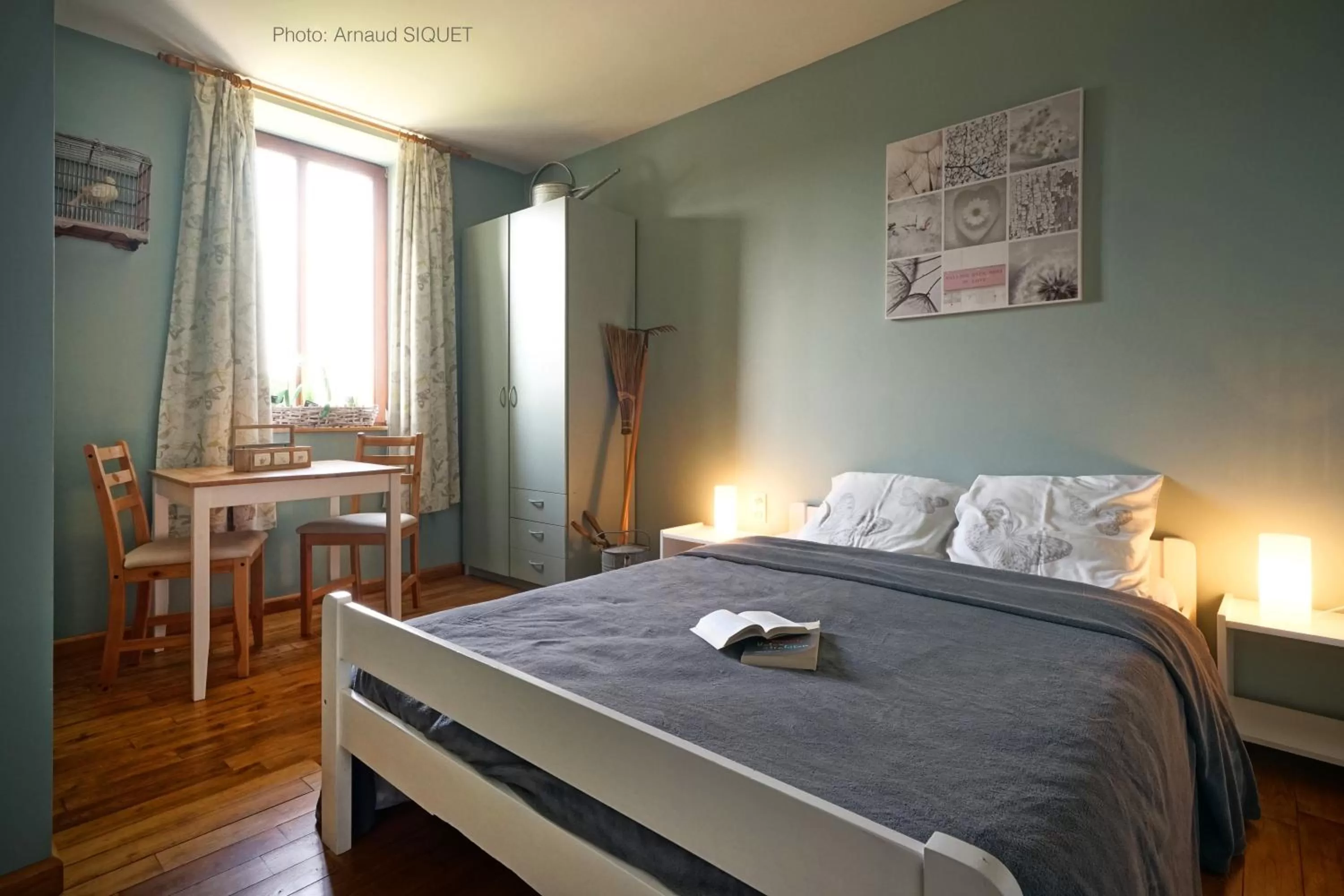 Bedroom, Bed in ferme st martin