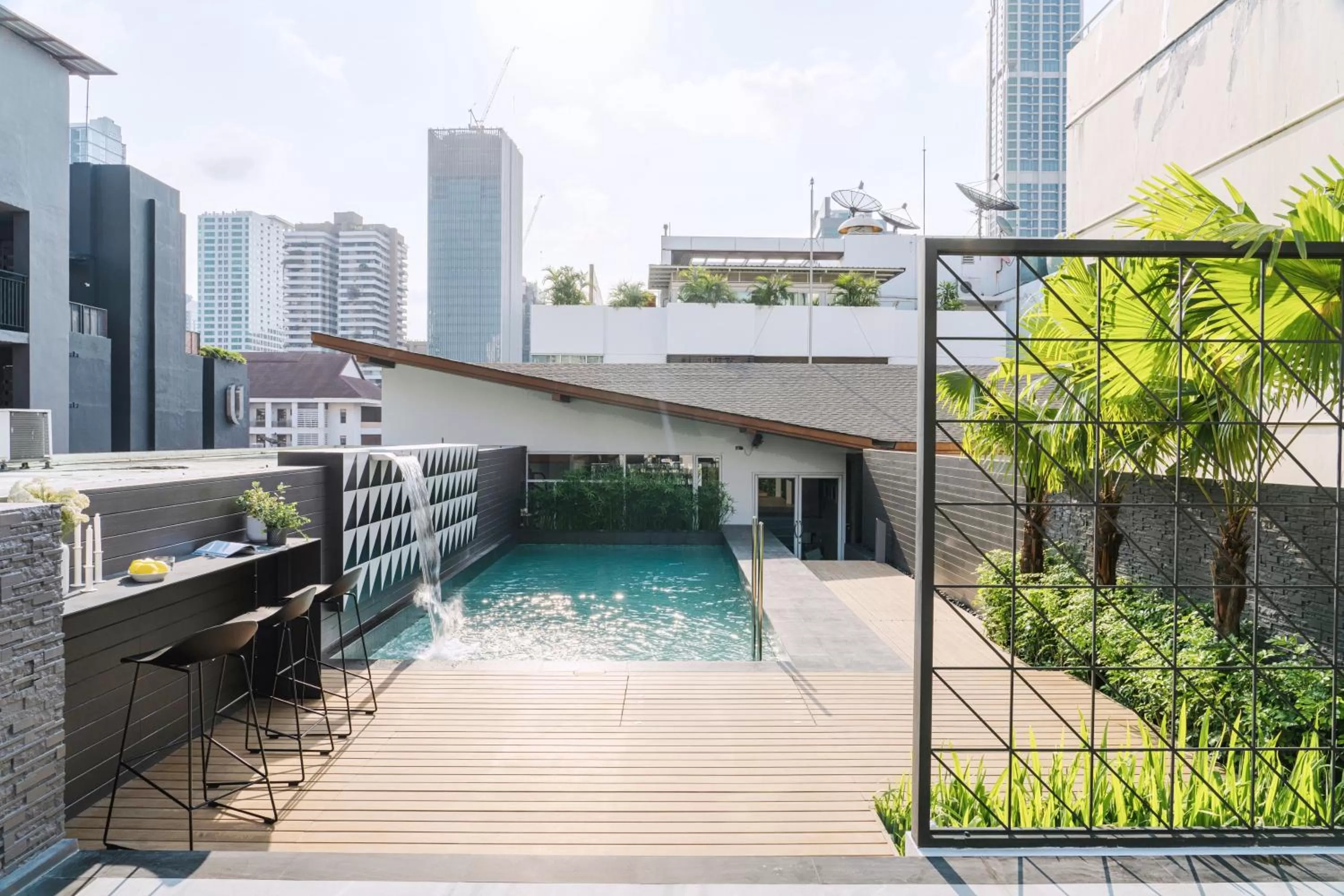 Pool view in Citichic Sukhumvit 13 by Compass Hospitality - Newly Renovated