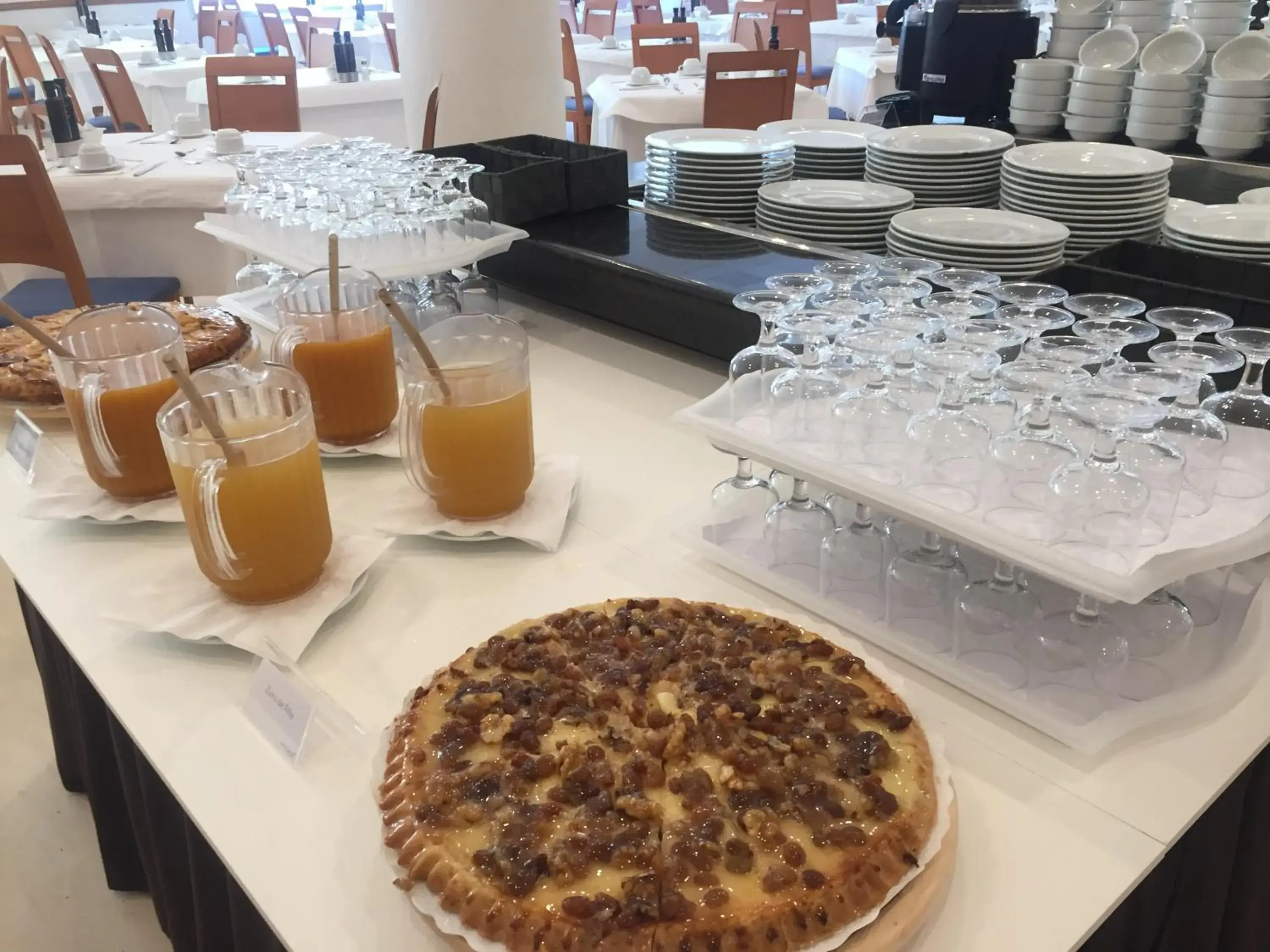 Buffet breakfast, Food in Hotel Santamarta