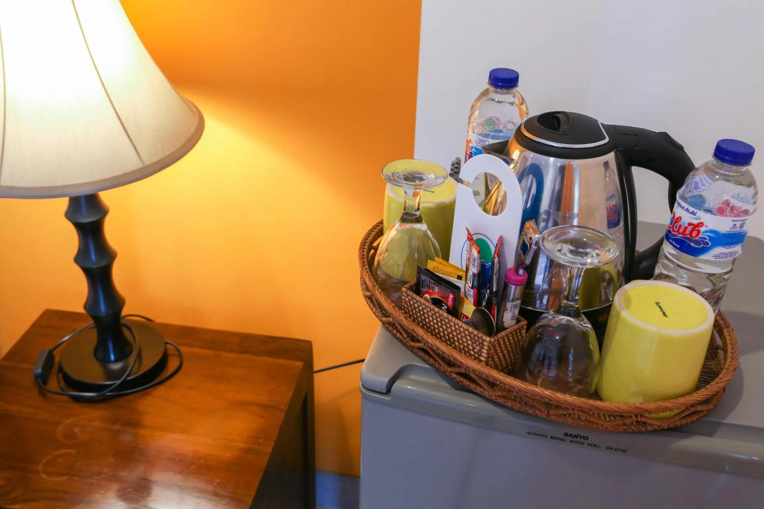 Coffee/tea facilities in Aquarius Beach Hotel