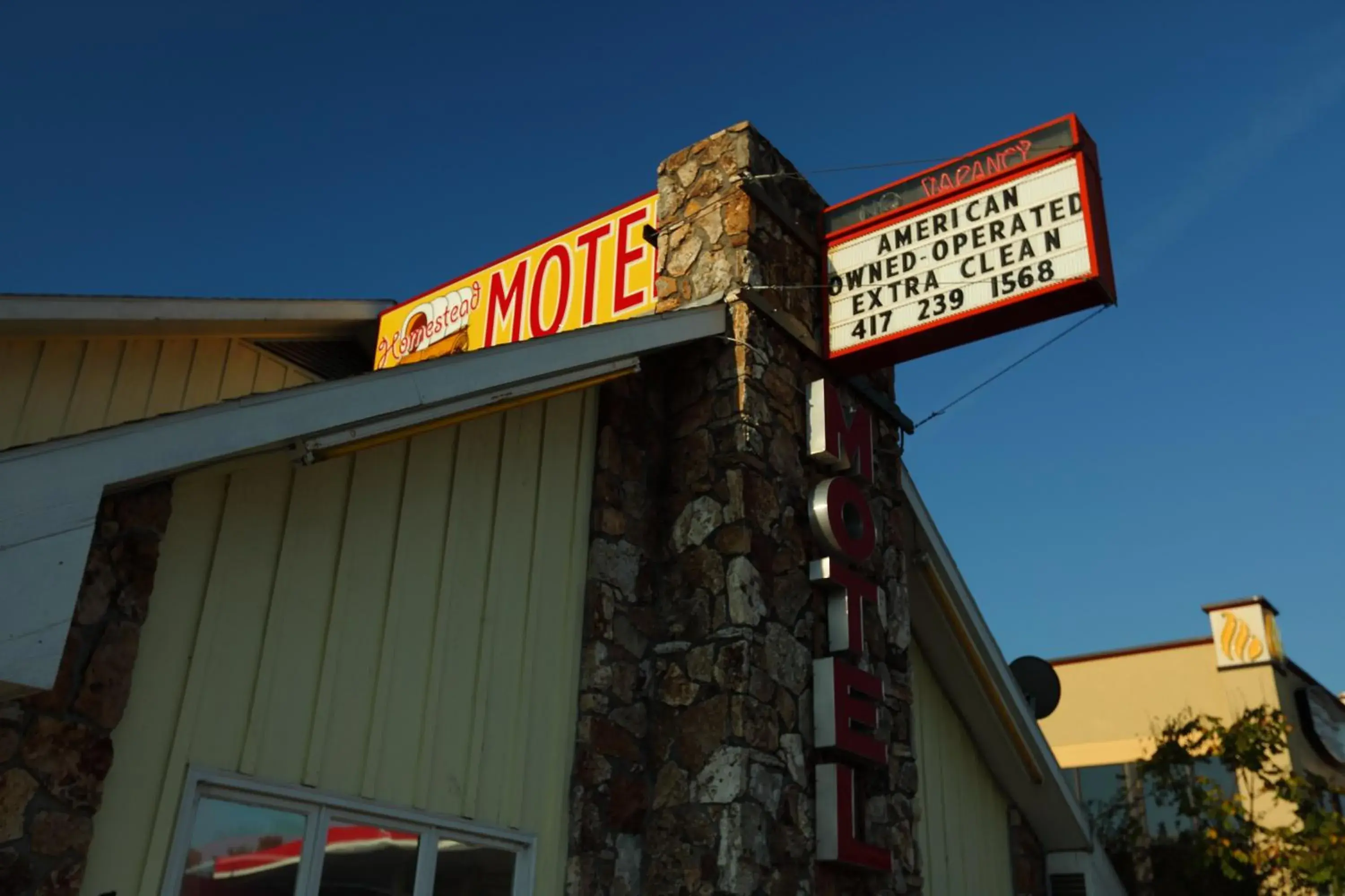 Street view, Property Building in Homestead Motel