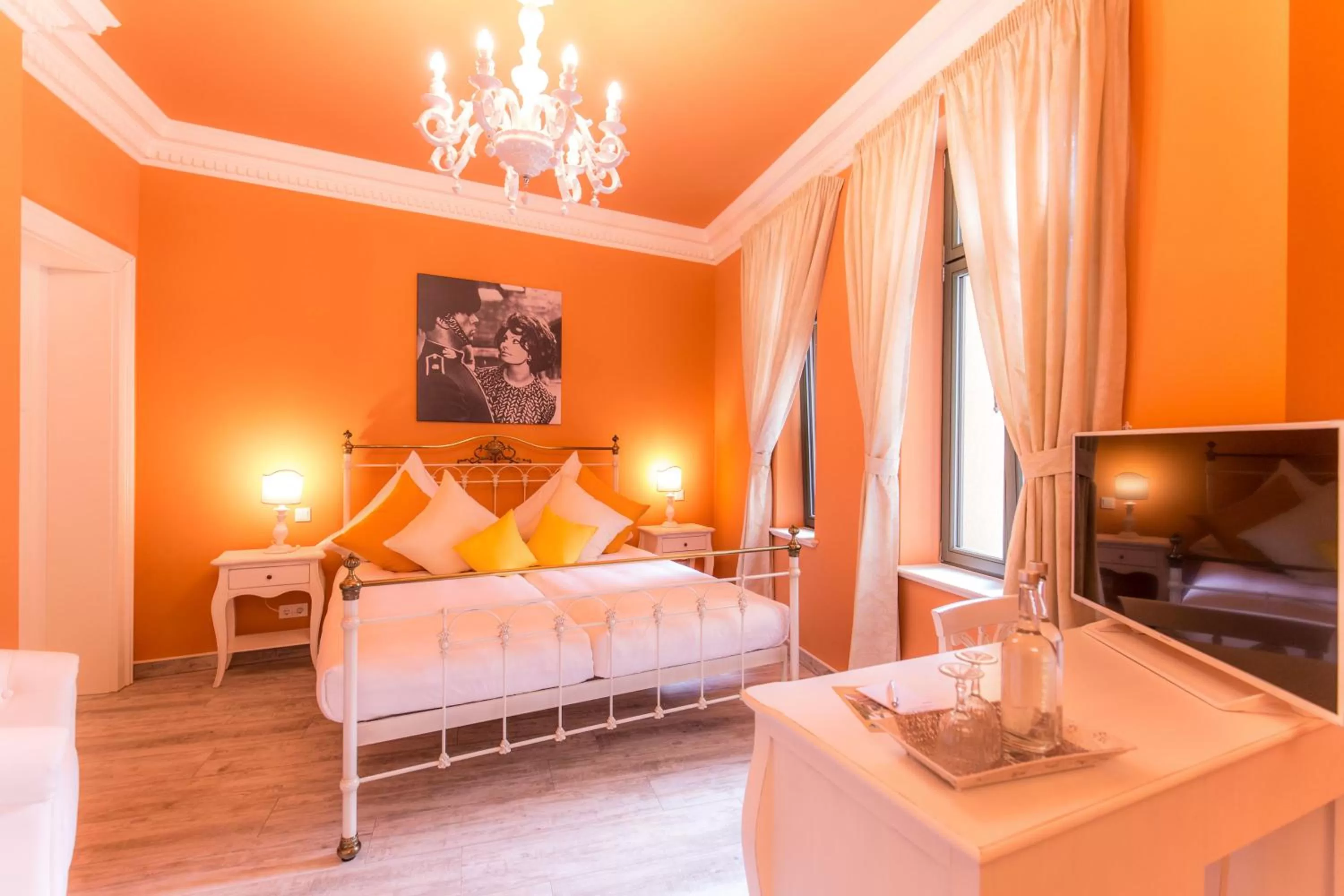 Photo of the whole room, Bed in Grande Albergo Giancarlo