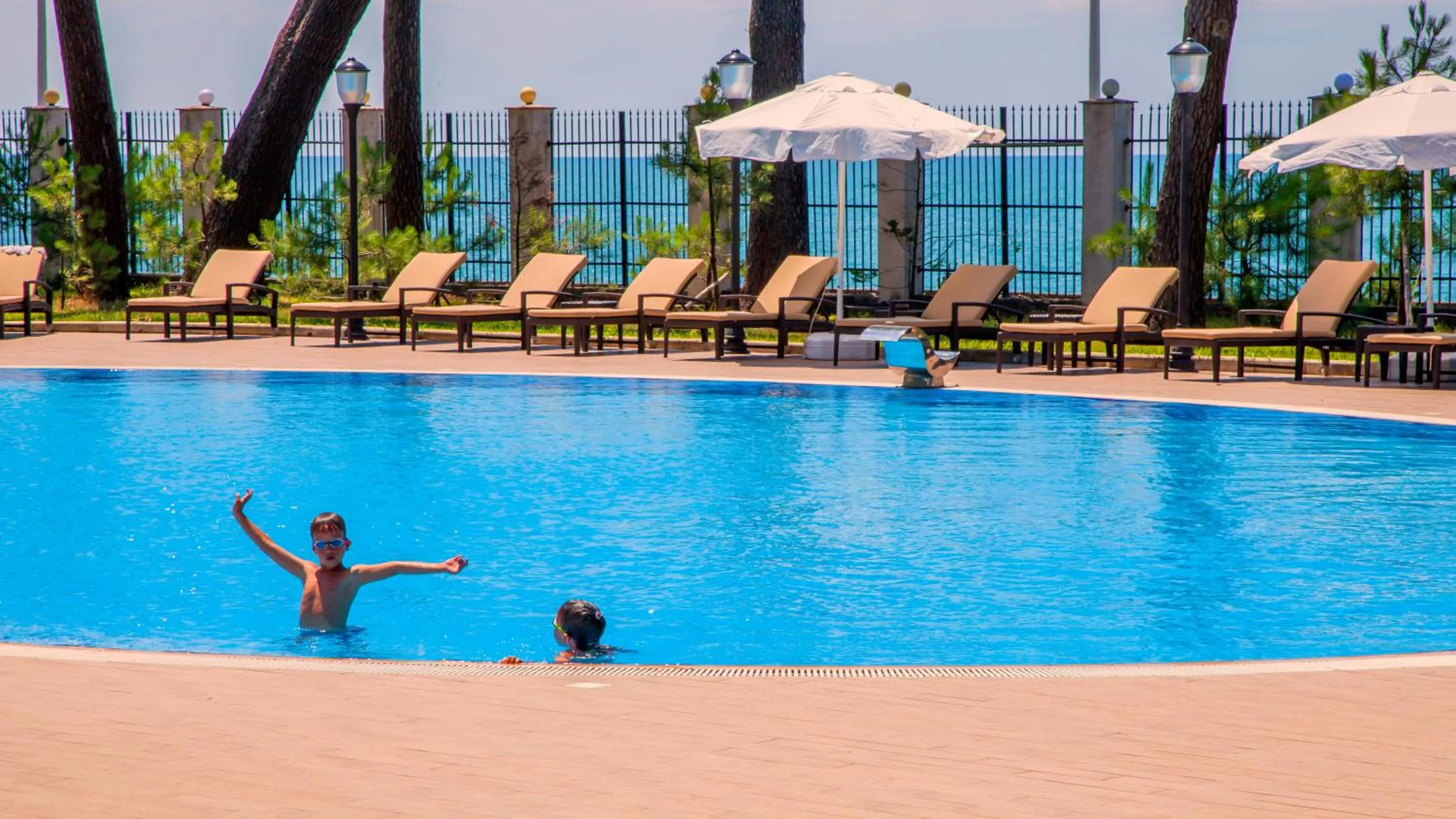 Swimming pool in Kobuleti Georgia Palace Hotel & Spa