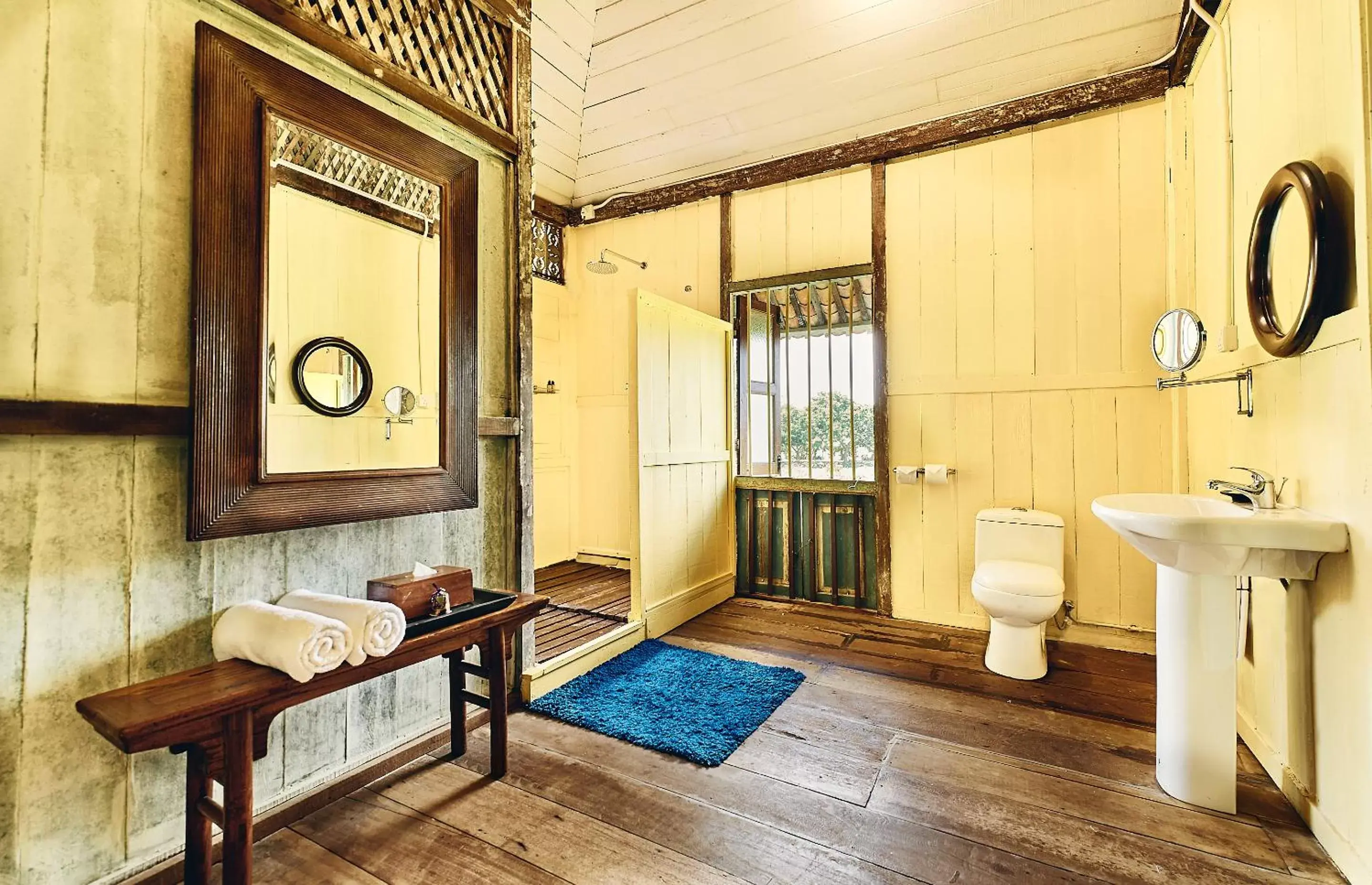 Bathroom in Temple Tree Resort