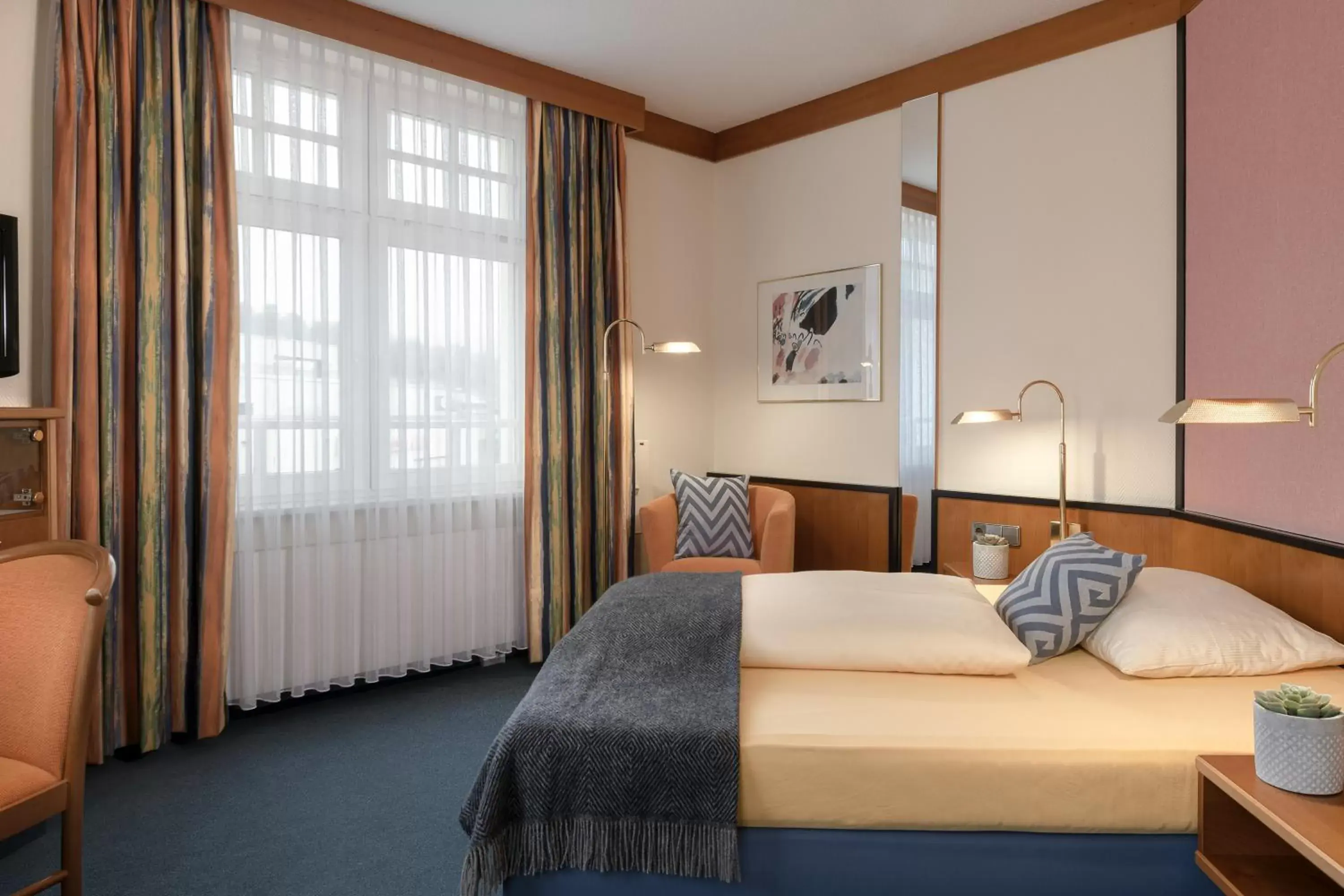 Bed in Hotel Neustädter Hof