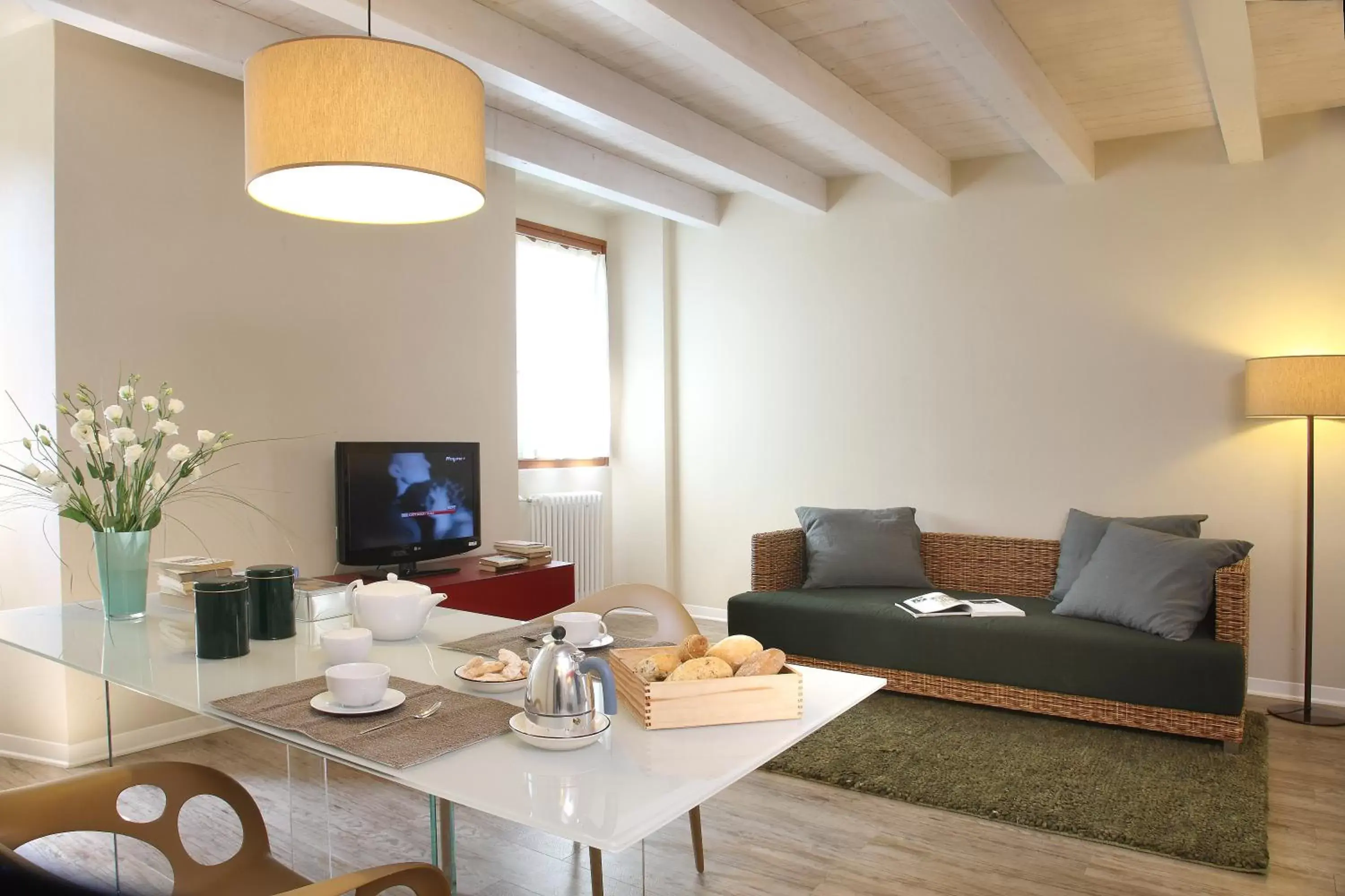 Living room, Seating Area in Corte San Luca Apartments