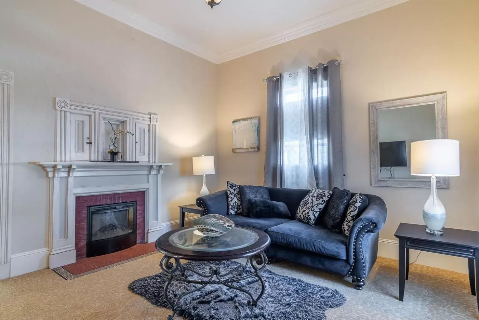 Living room, Seating Area in Chateau Coralini