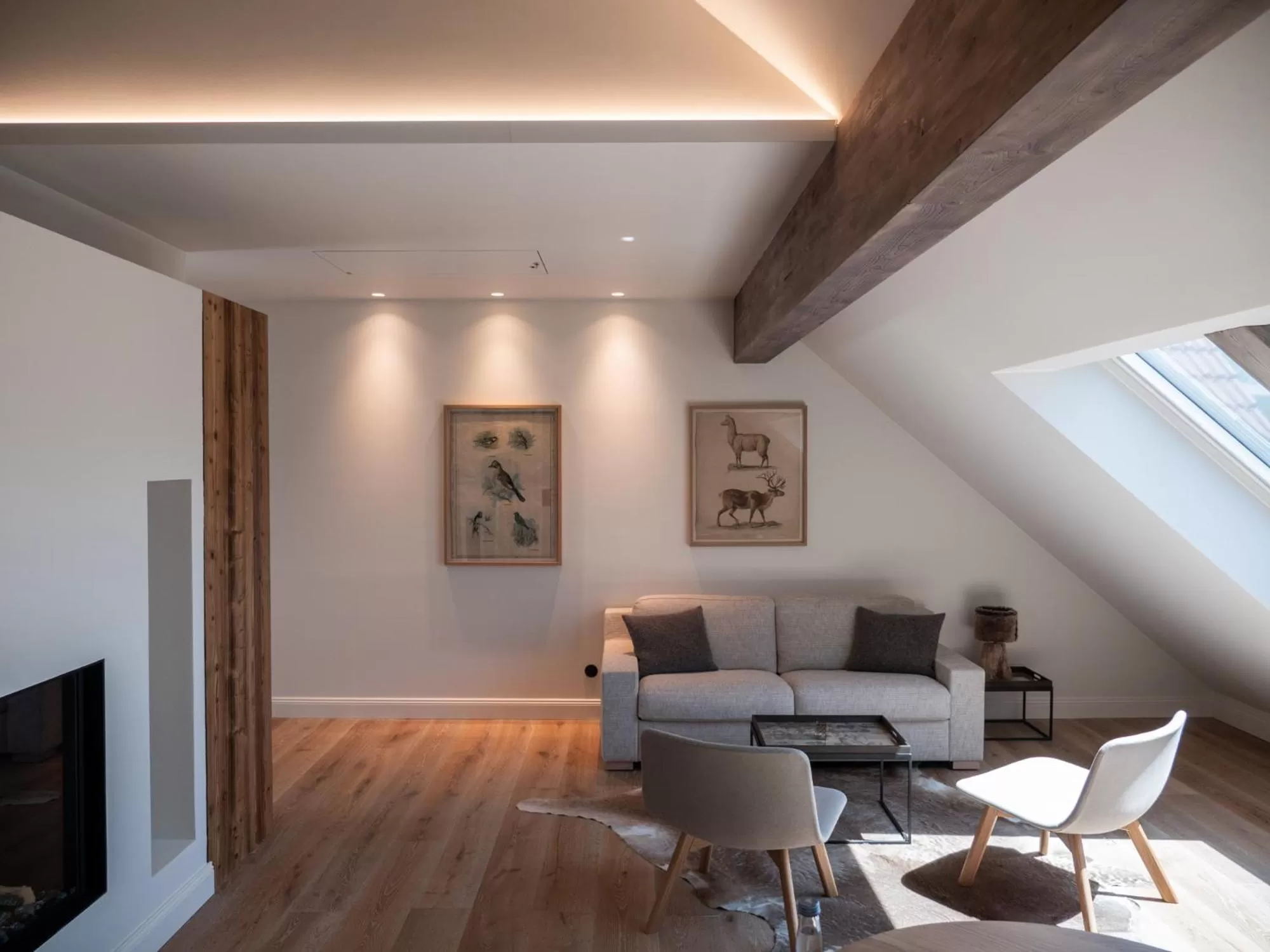 Living room in Alpenloge Design Hotel