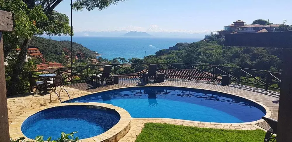 Swimming pool, Pool View in Pousada Amancay