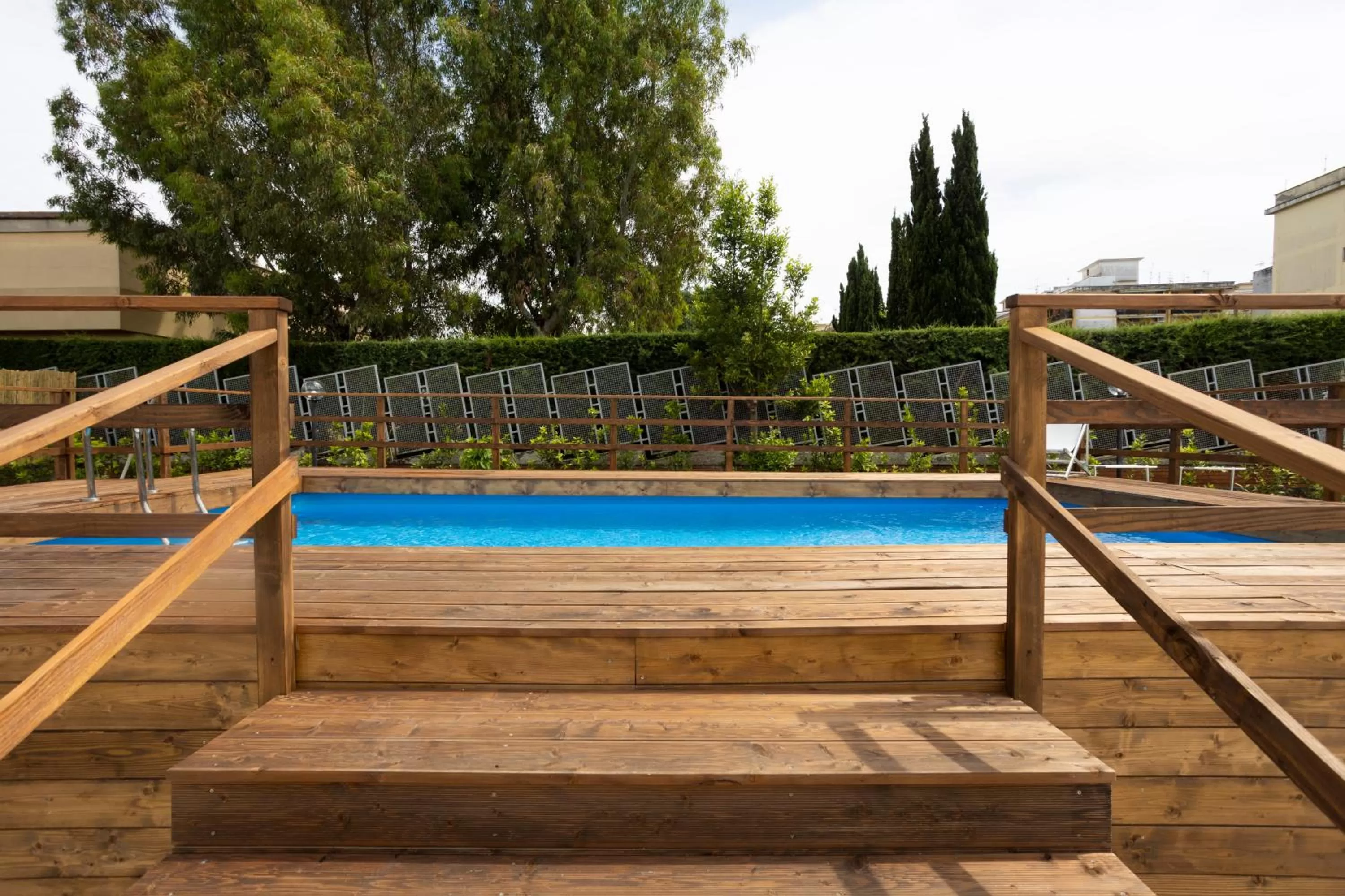 Swimming pool in Residence O'Sole Mio Pompei