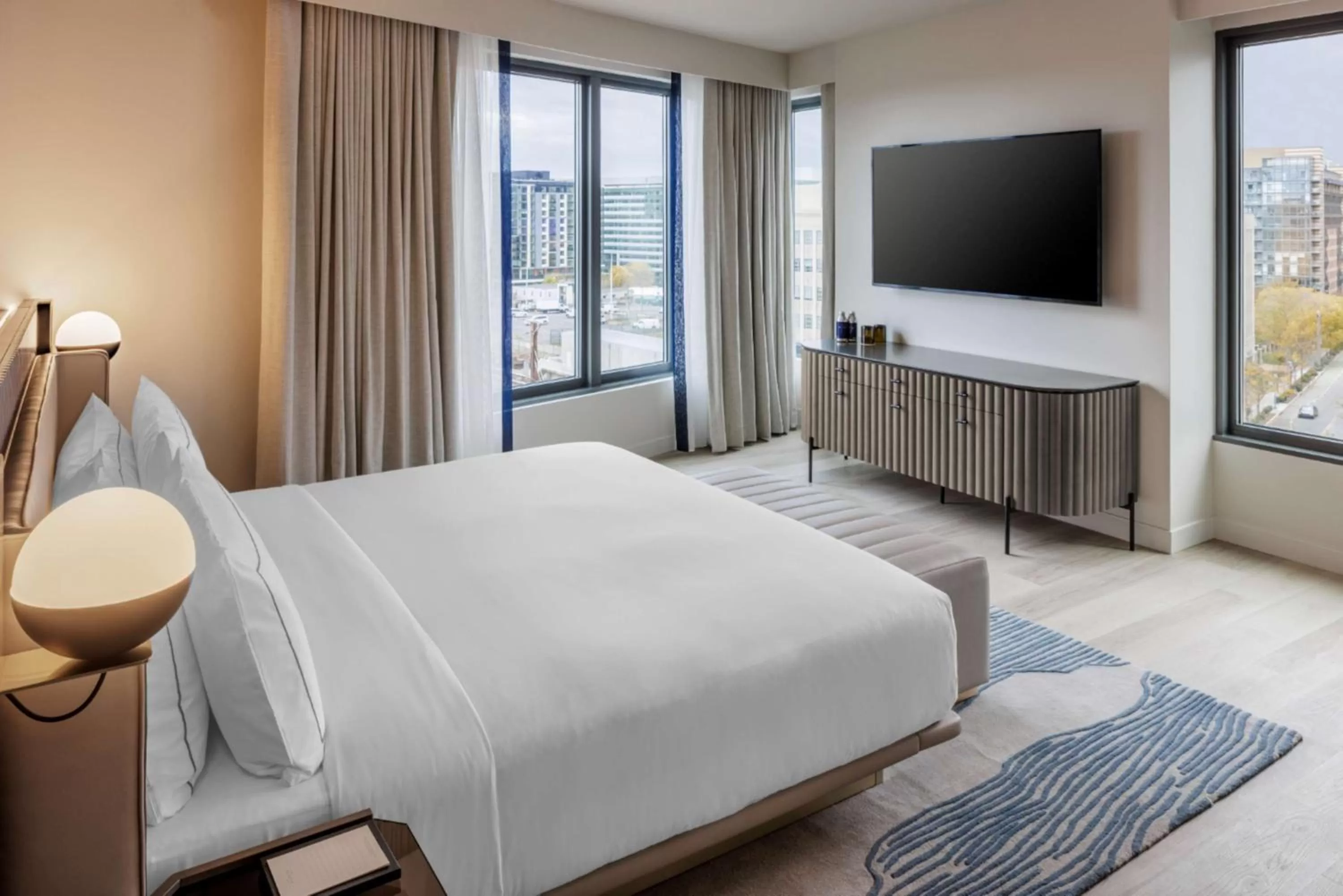 Bed in The Morrow Washington Dc, Curio Collection By Hilton