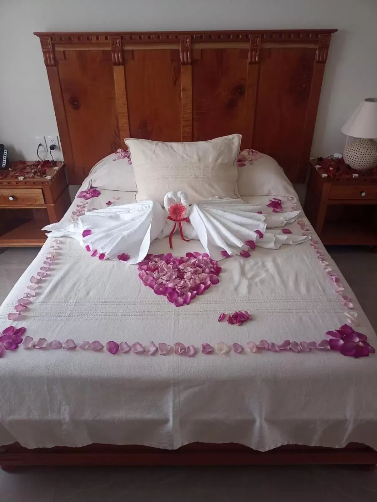 Bed in Hotel Danini