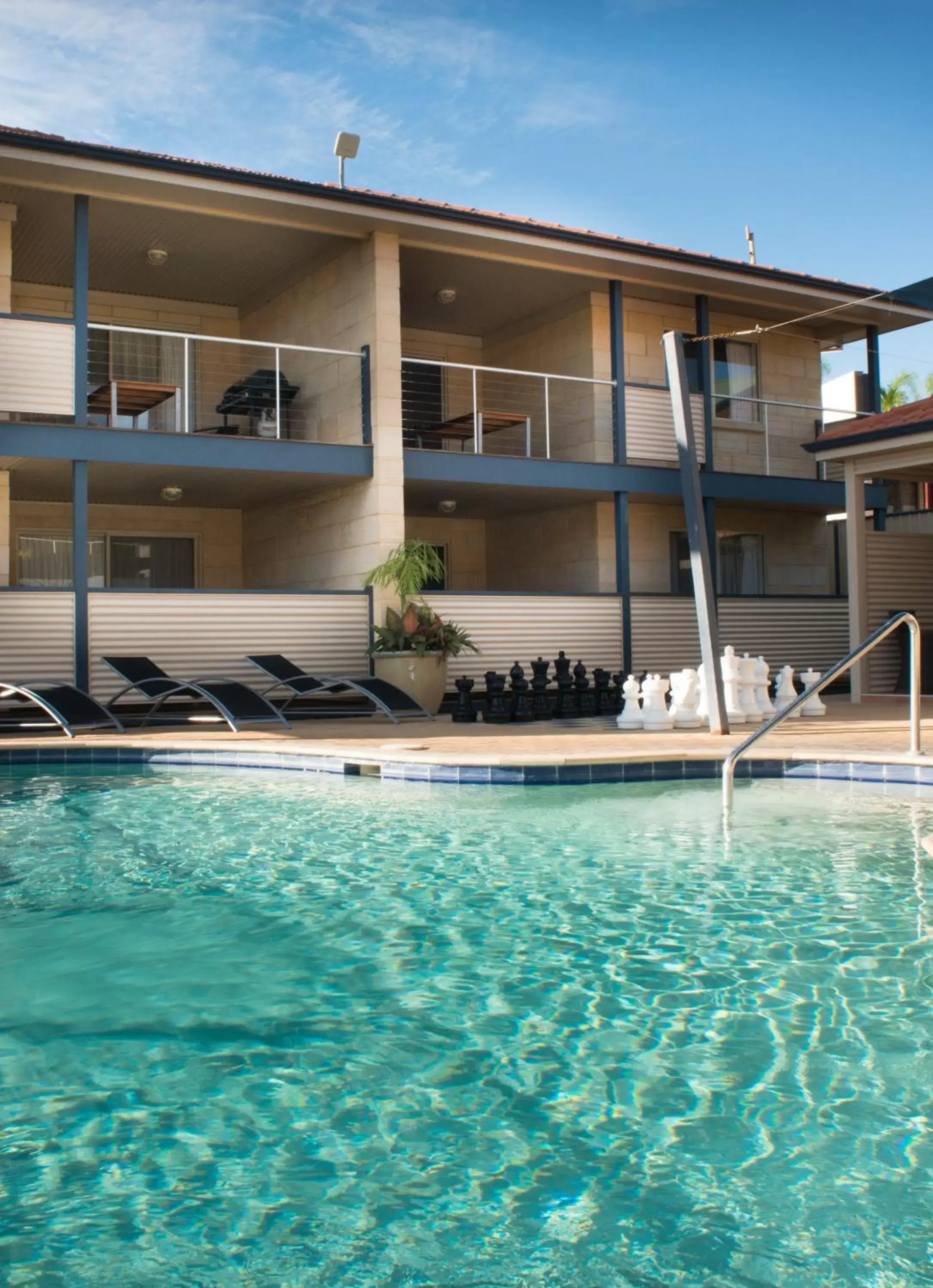 Swimming pool, Property Building in Kalbarri Edge Resort