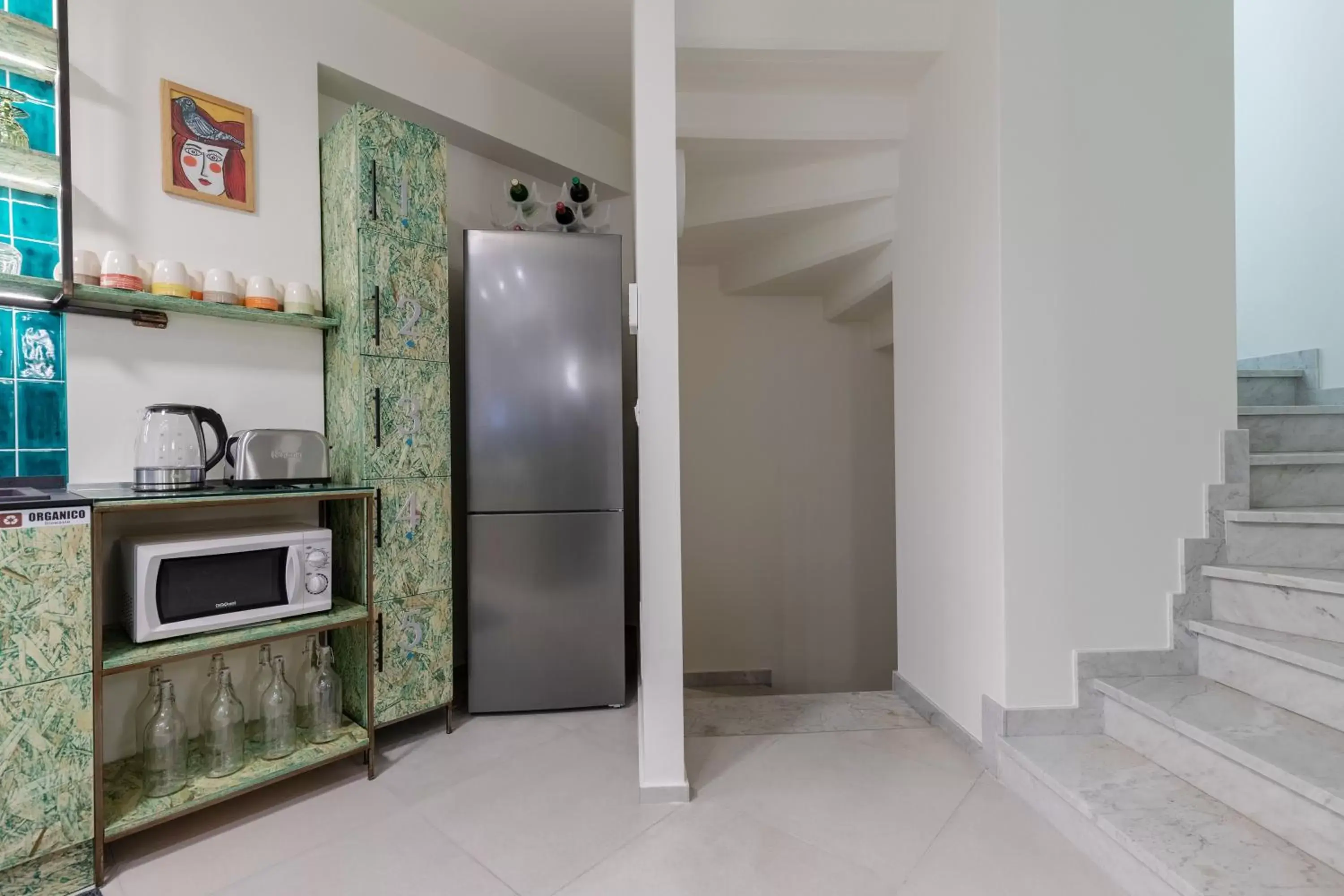 Communal kitchen, Kitchen/Kitchenette in Taormina Town - Guesthouse Sicily