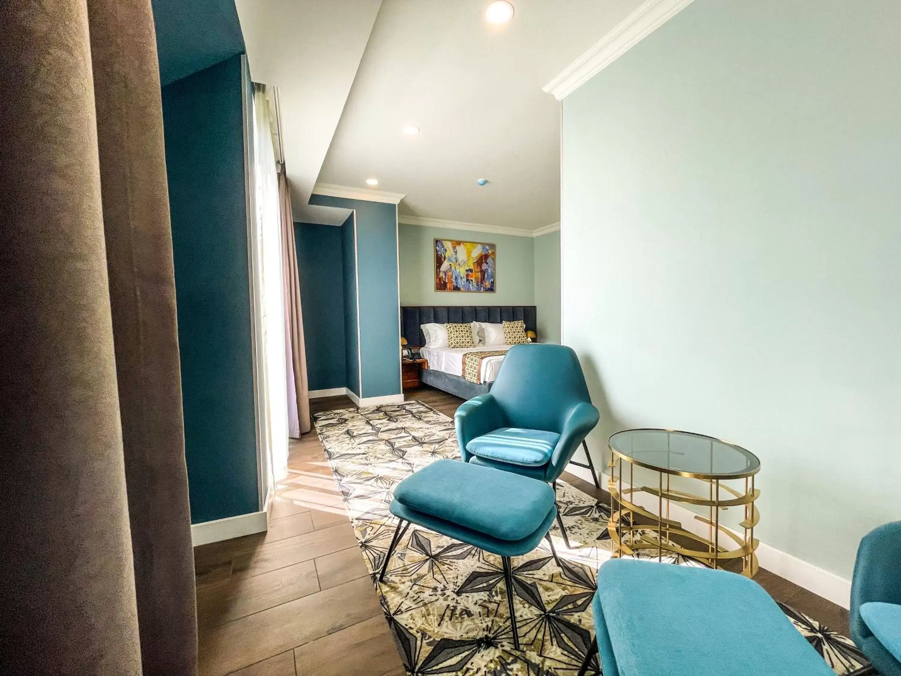 Bed in Grand Opera Hotel Bed in Grand Opera Hotel