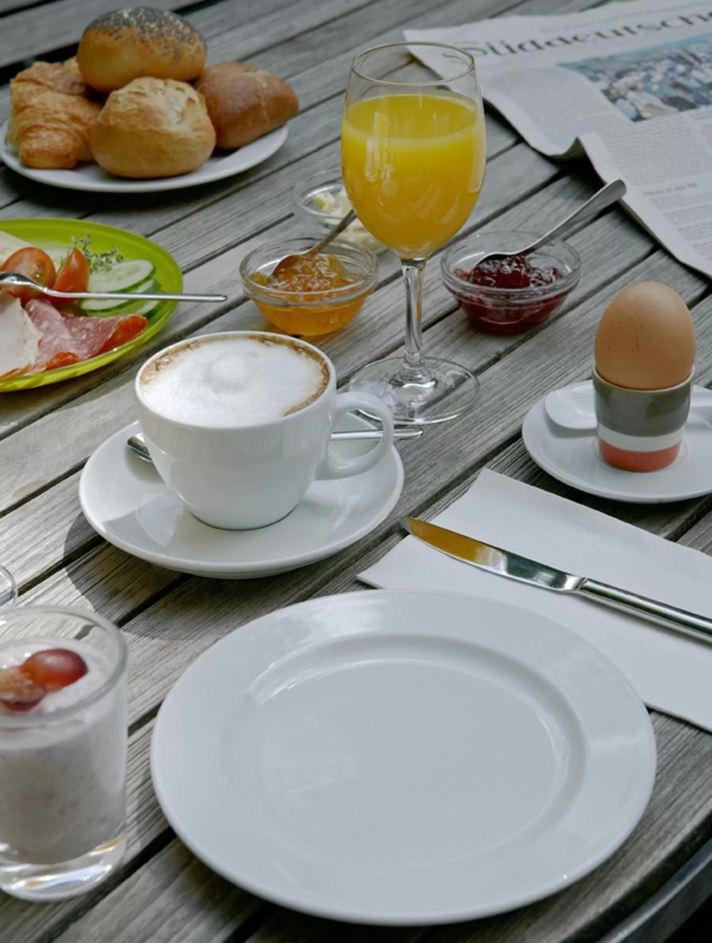 Breakfast in Hotel Wedina an der Alster