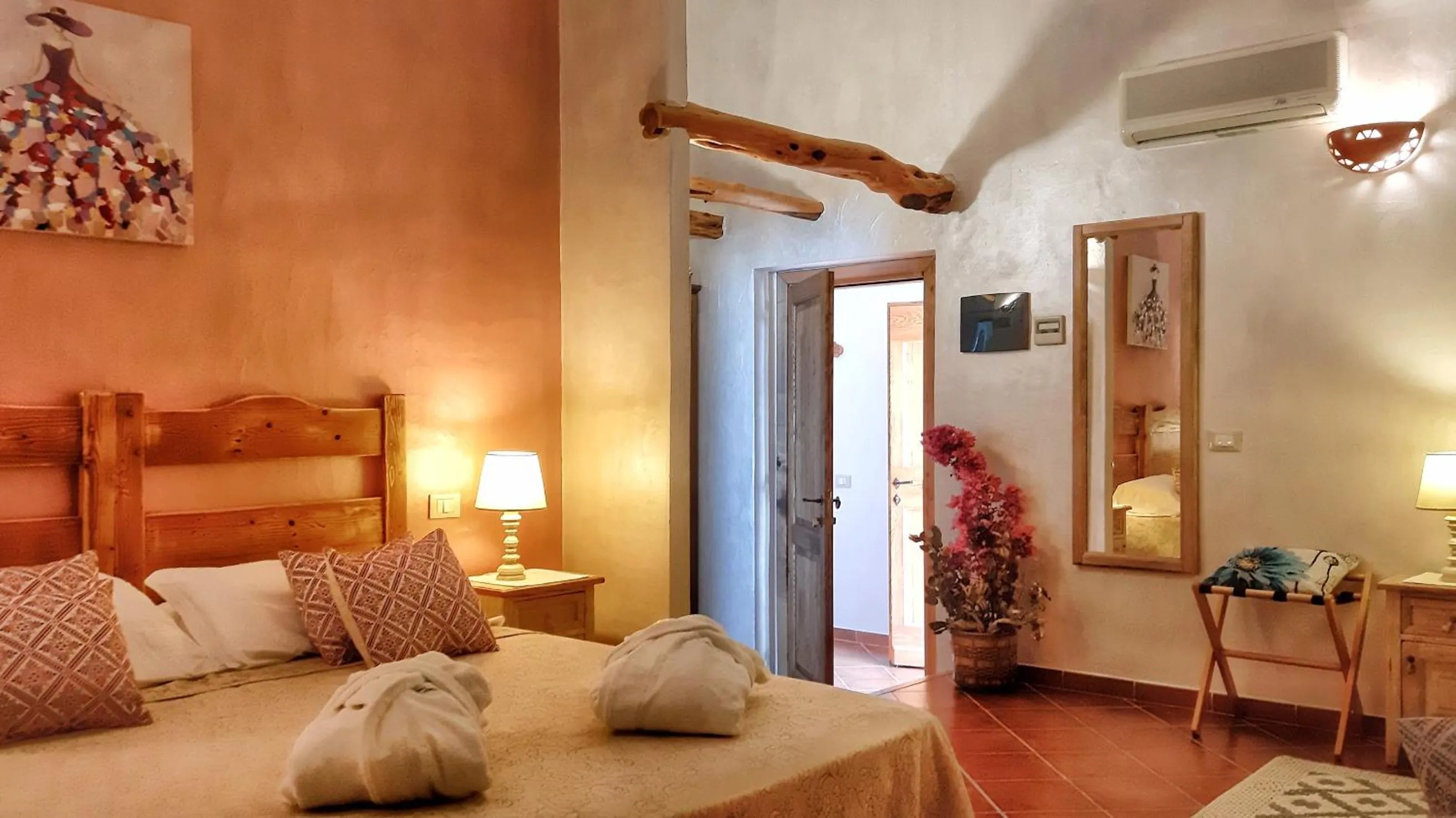 Bed in Tenuta Pilastru Country Resort & Spa