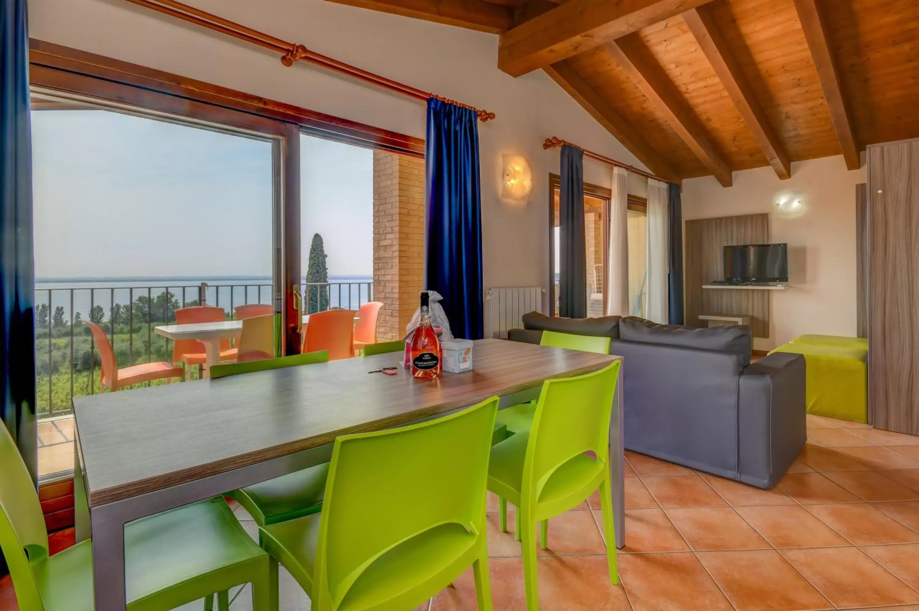 Balcony/Terrace in Residence Corte Ferrari -Ciao Vacanze-