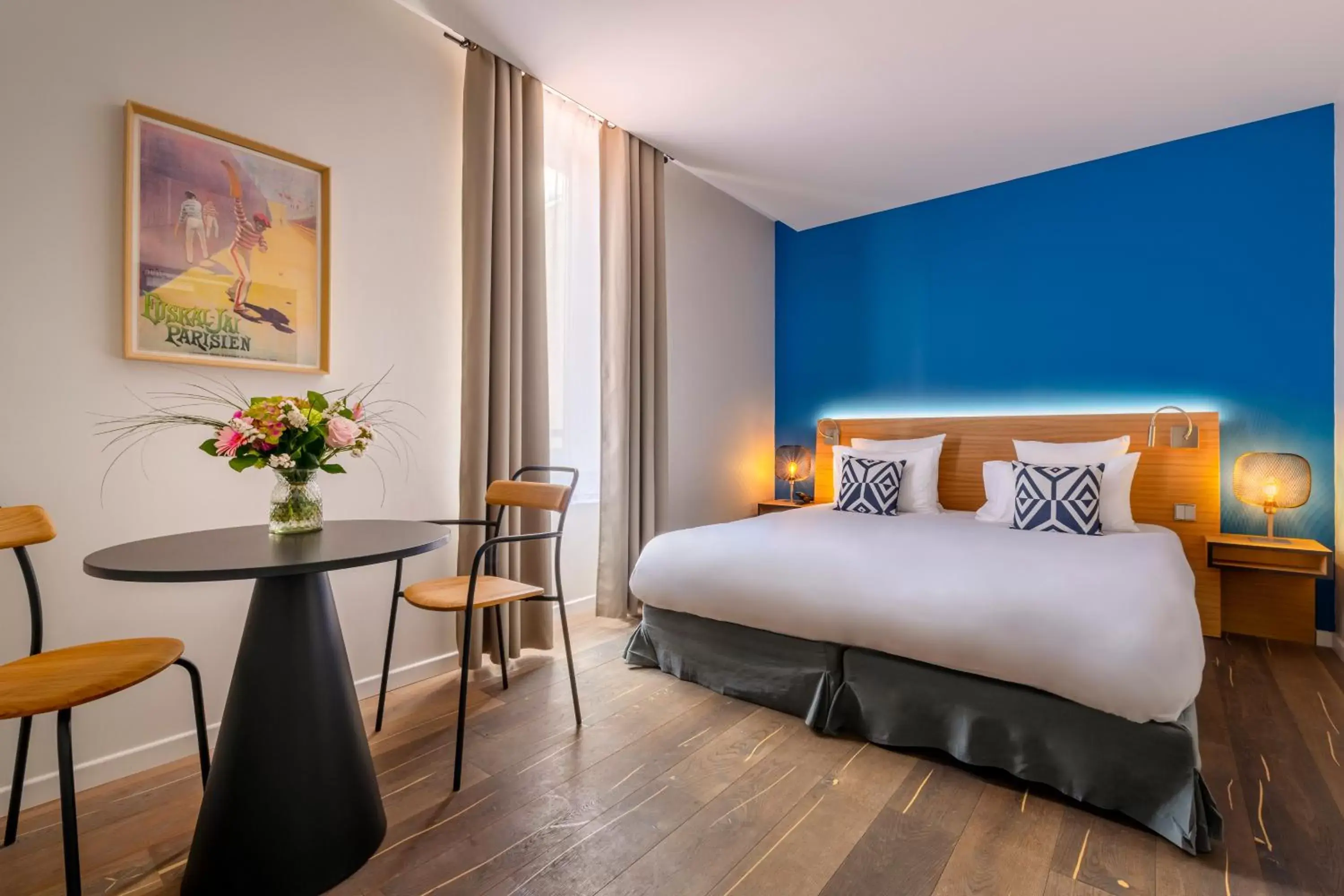 Photo of the whole room in Hotel Villa Koegui Biarritz