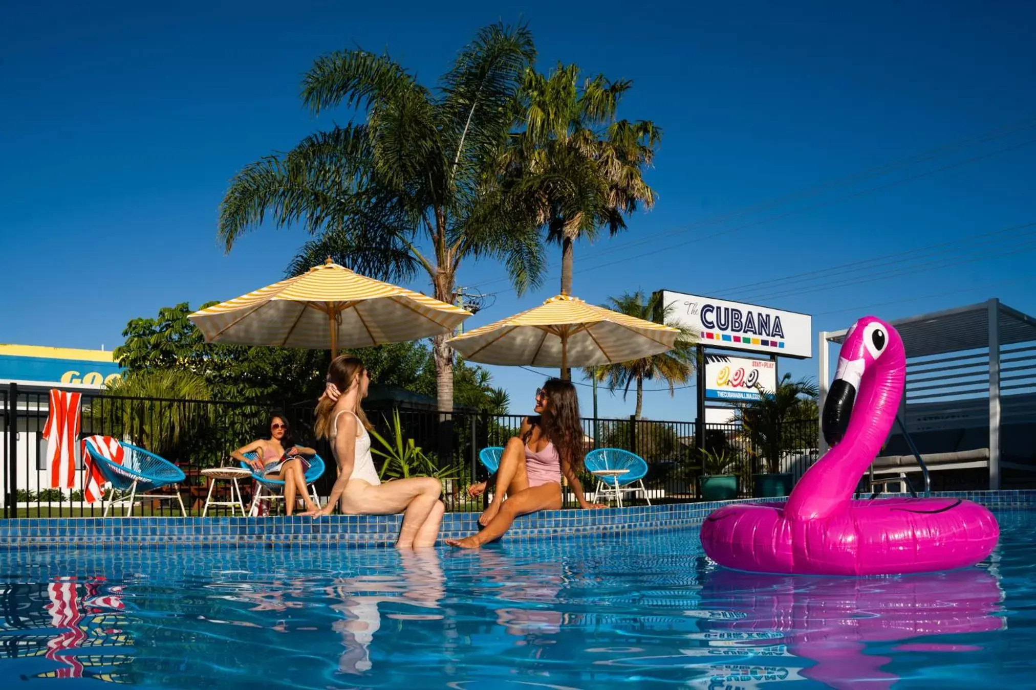 Swimming pool in The Cubana Ballina Swimming pool in The Cubana Ballina